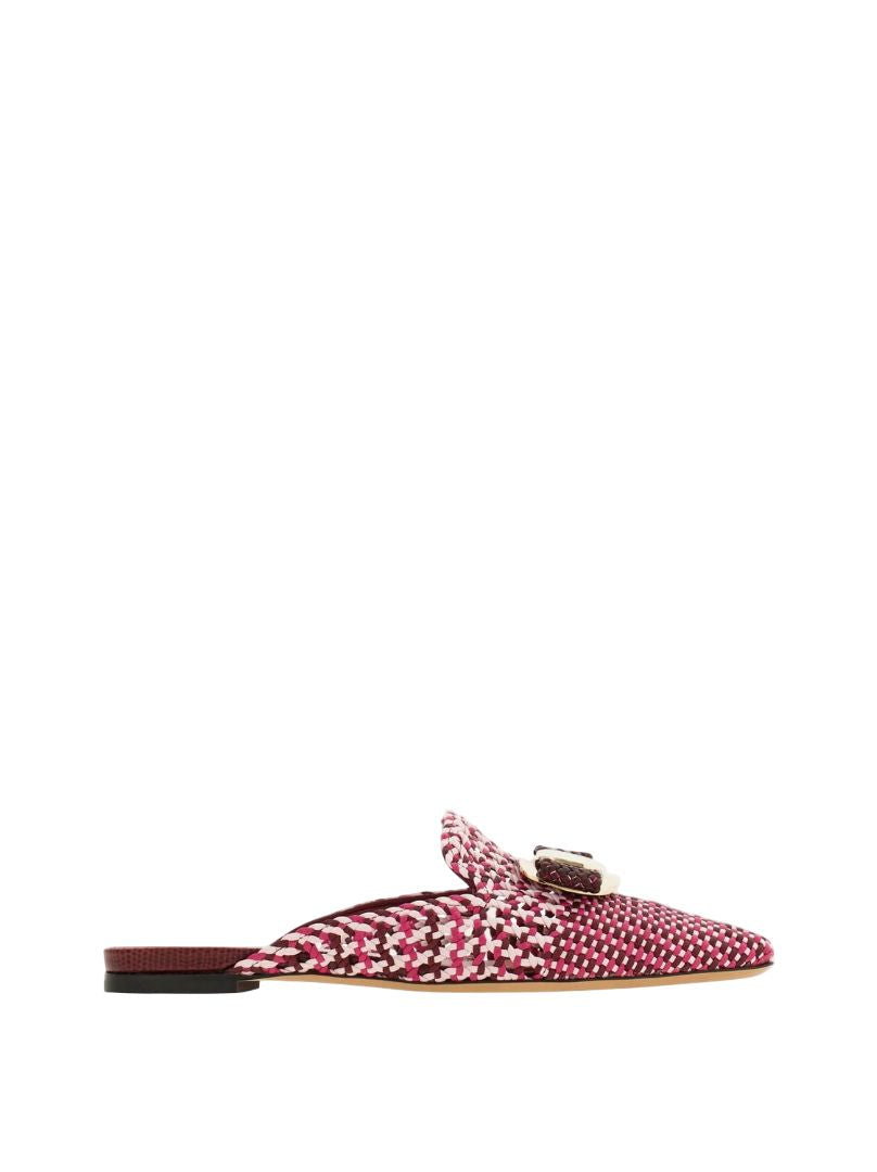 MULES TRENZADA LAZO MULTI Ferragamo MULTICOLOR 7