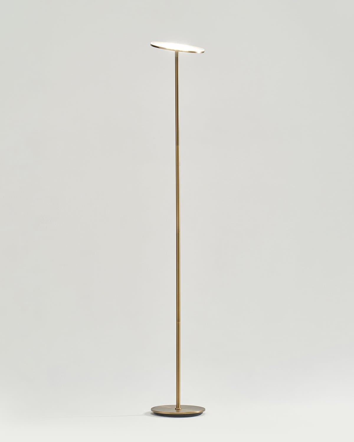 Sky Floor Lamp Brightech Brass