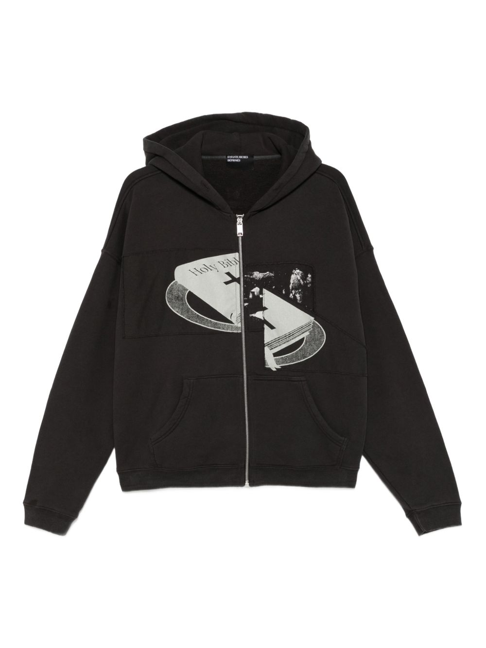 HOLY BIBLE "ASSEMBLAGE" BAGGY ZIP HOODIE ERD - ENFANTS RICHES DEPRIMES BLACK L