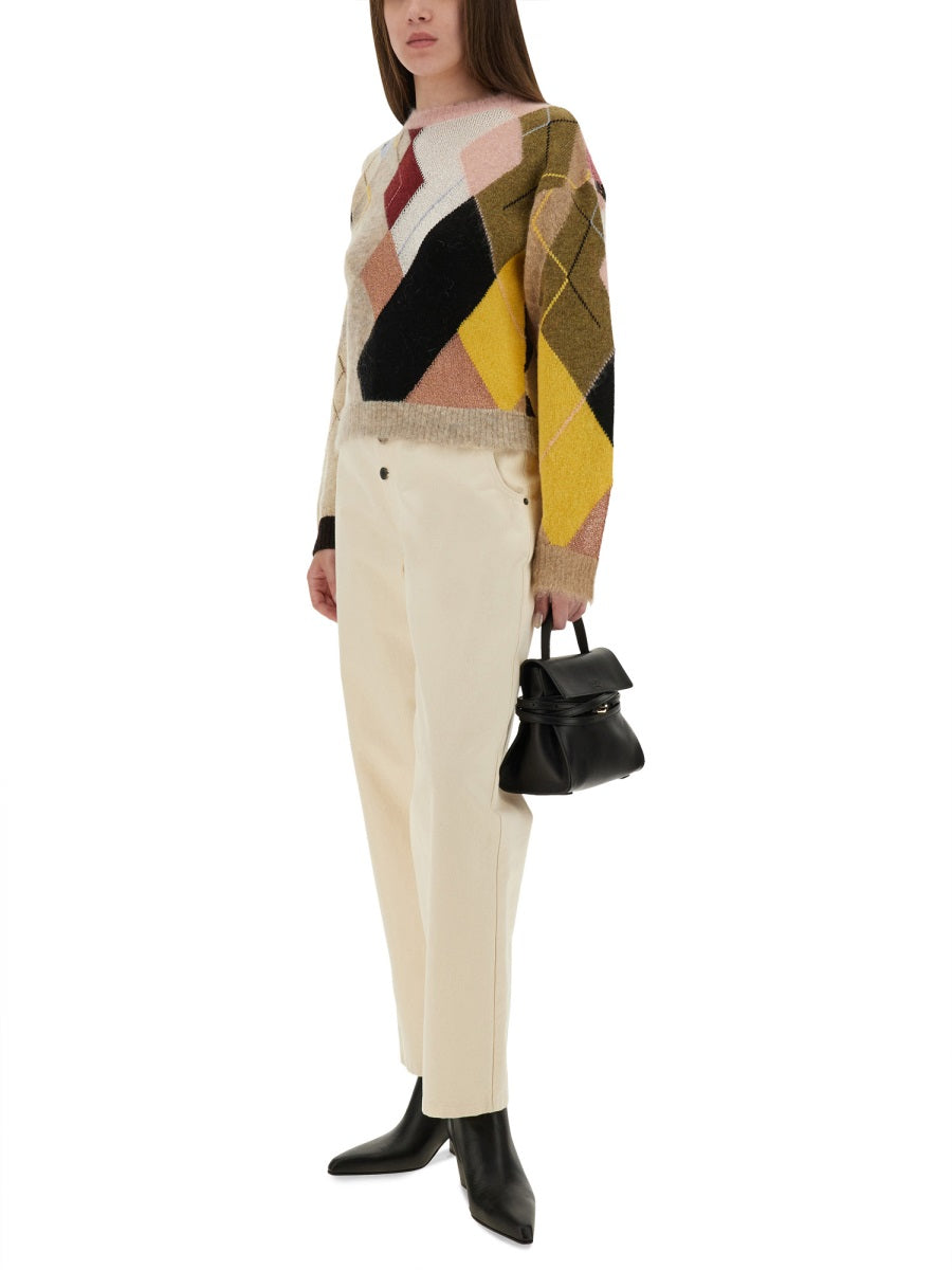 STRAIGHT FIT JEANS MOSCHINO COUTURE