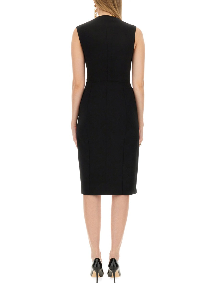 CREPE DRESS MOSCHINO COUTURE