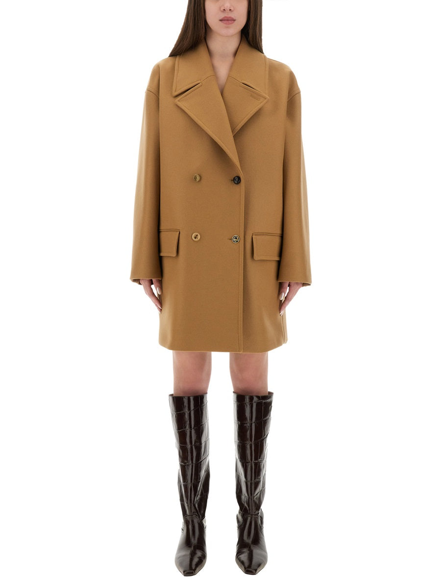 DOUBLEBREASTED COAT MOSCHINO COUTURE
