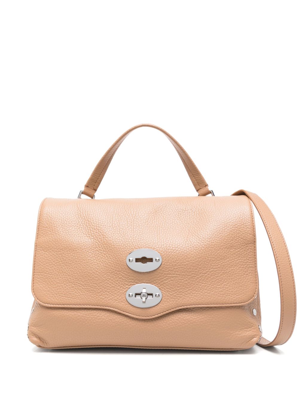 POSTINA DAILY SMALL LEATHER HANDBAG Zanellato MARRONE CHIARO UNI