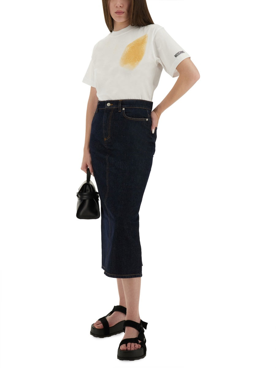 TSHIRT TOO MUCH IRONY! MOSCHINO COUTURE