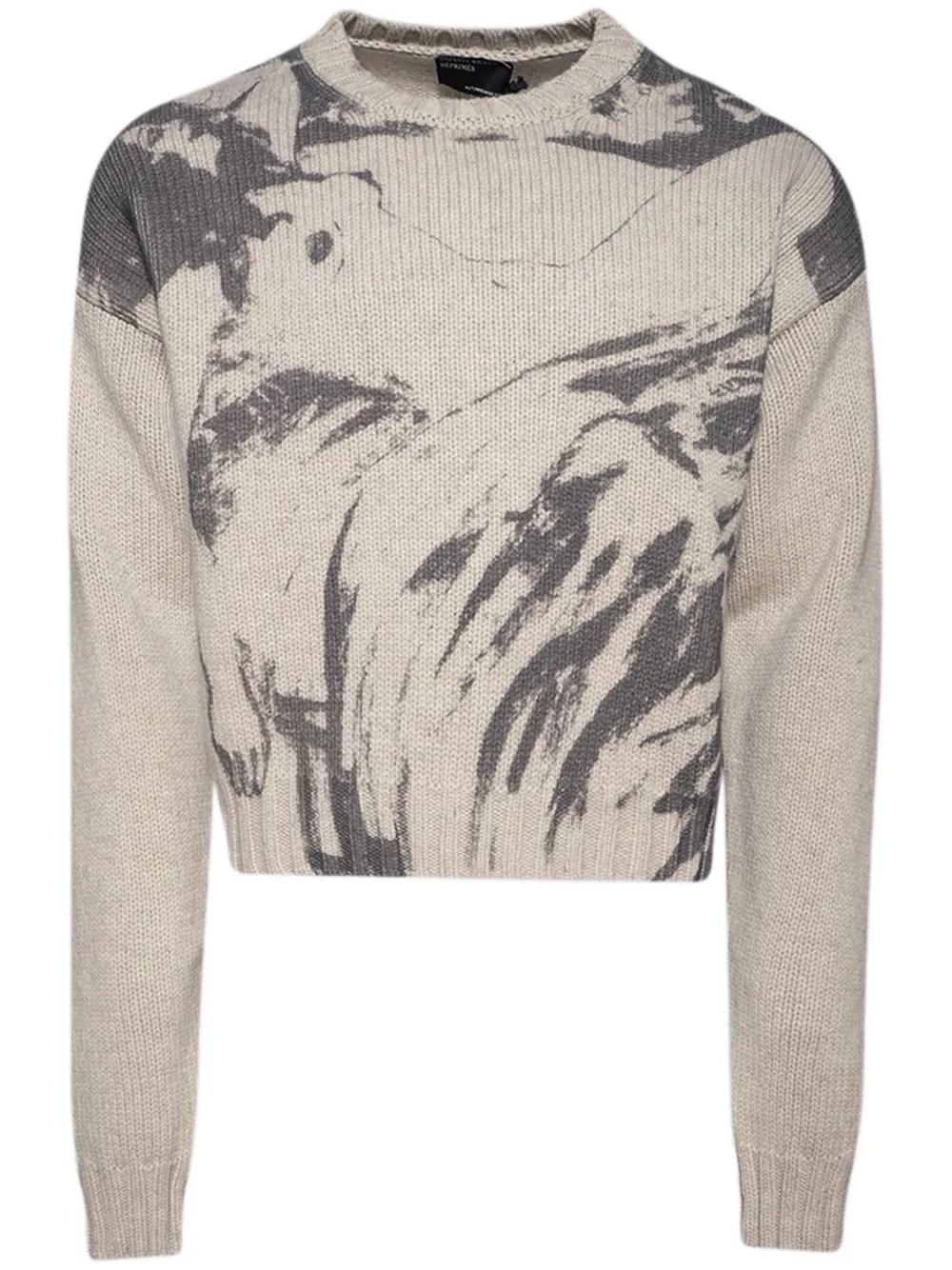 PAST IN VAIN CREWNECK SWEATER Enfants Riches Deprimes CREAMBLACK S