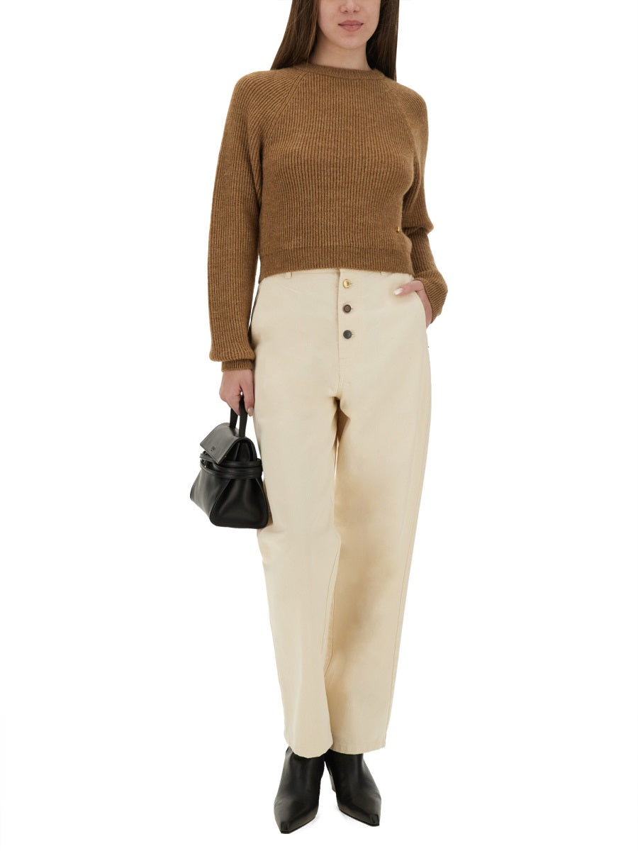 CROPPED SHIRT MOSCHINO COUTURE