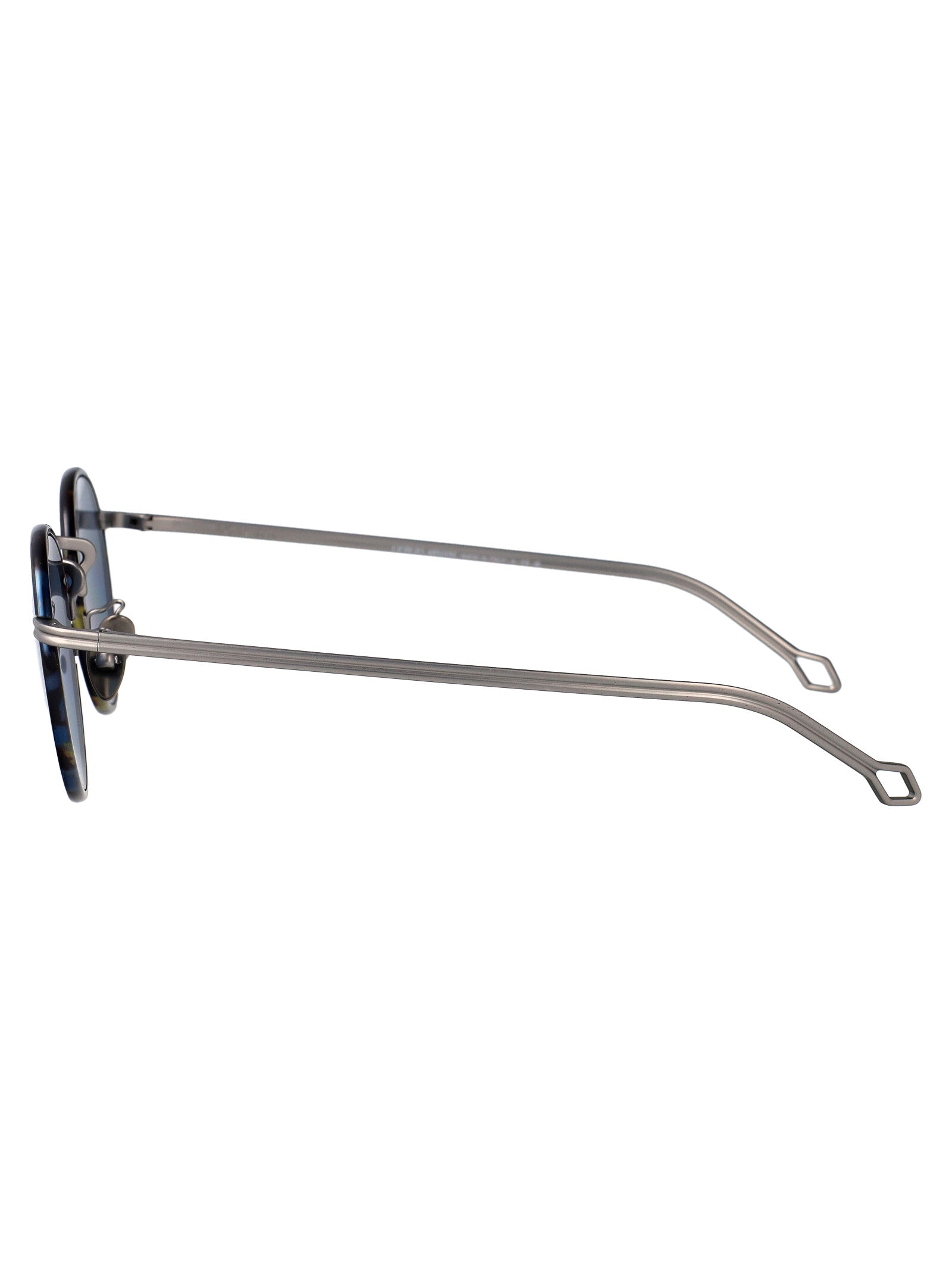 MATTE GUNMETAL METAL SUNGLASSES Giorgio Armani