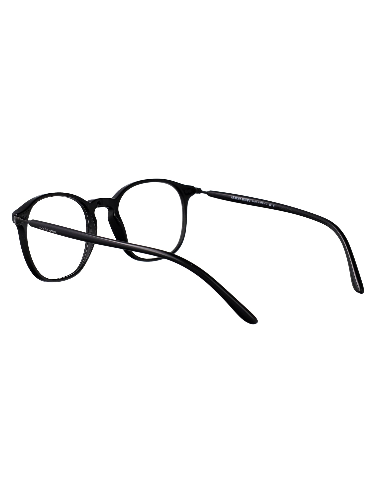 BLACK ACETATE GLASSES Giorgio Armani