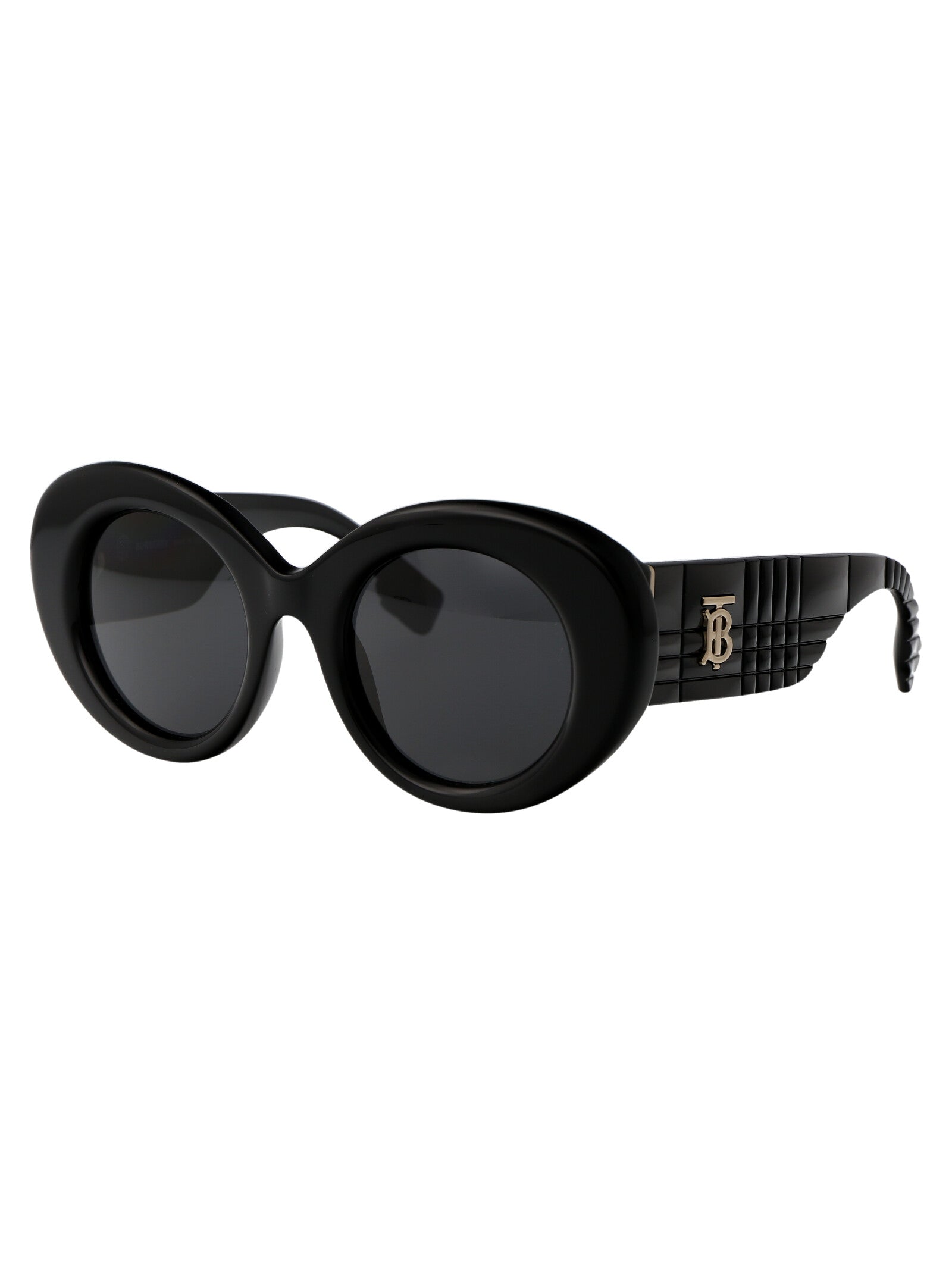 BLACK ACETATE SUNGLASSES Burberry
