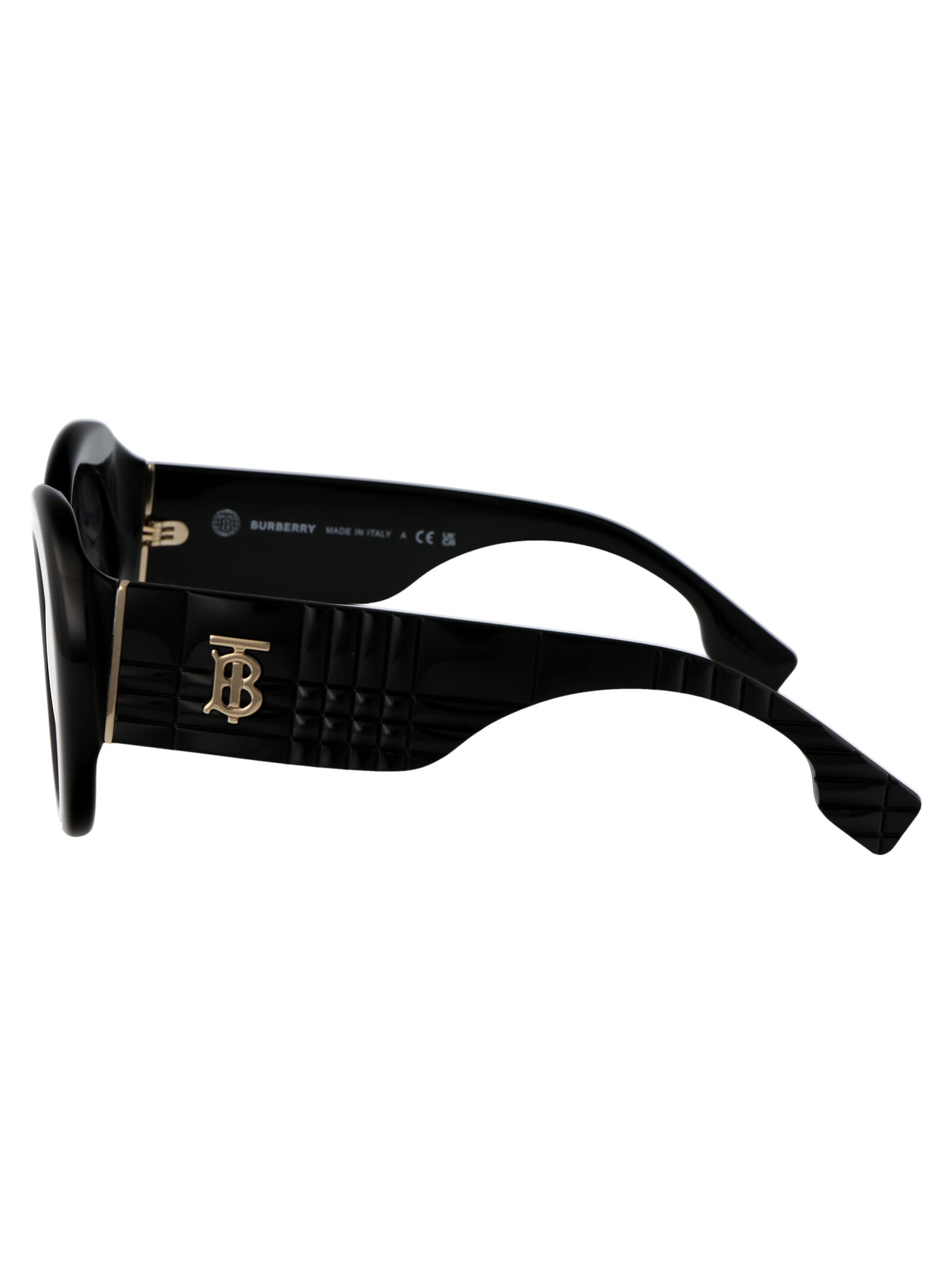 BLACK ACETATE SUNGLASSES Burberry