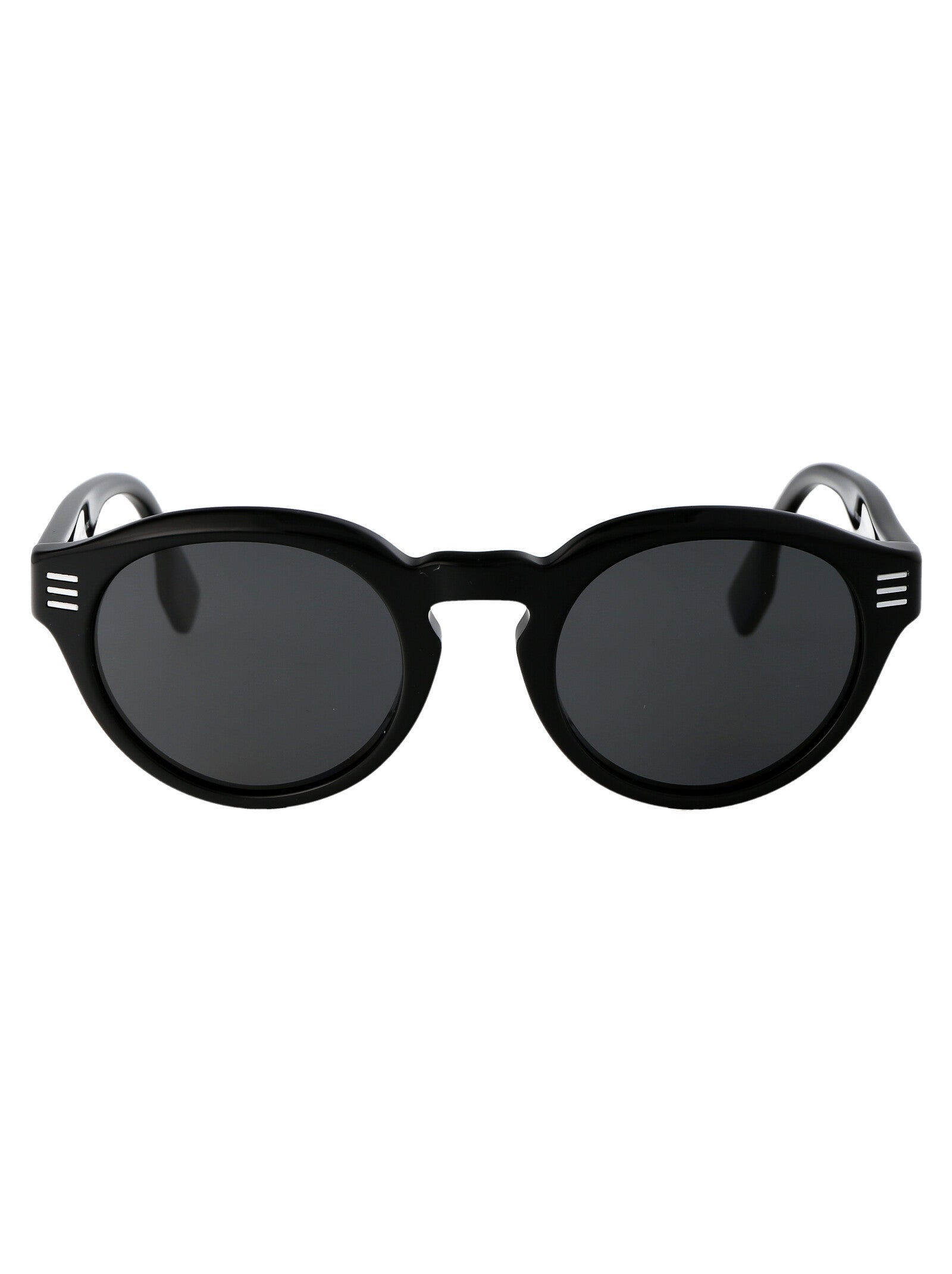 BLACK ACETATE SUNGLASSES Burberry BLACK 50