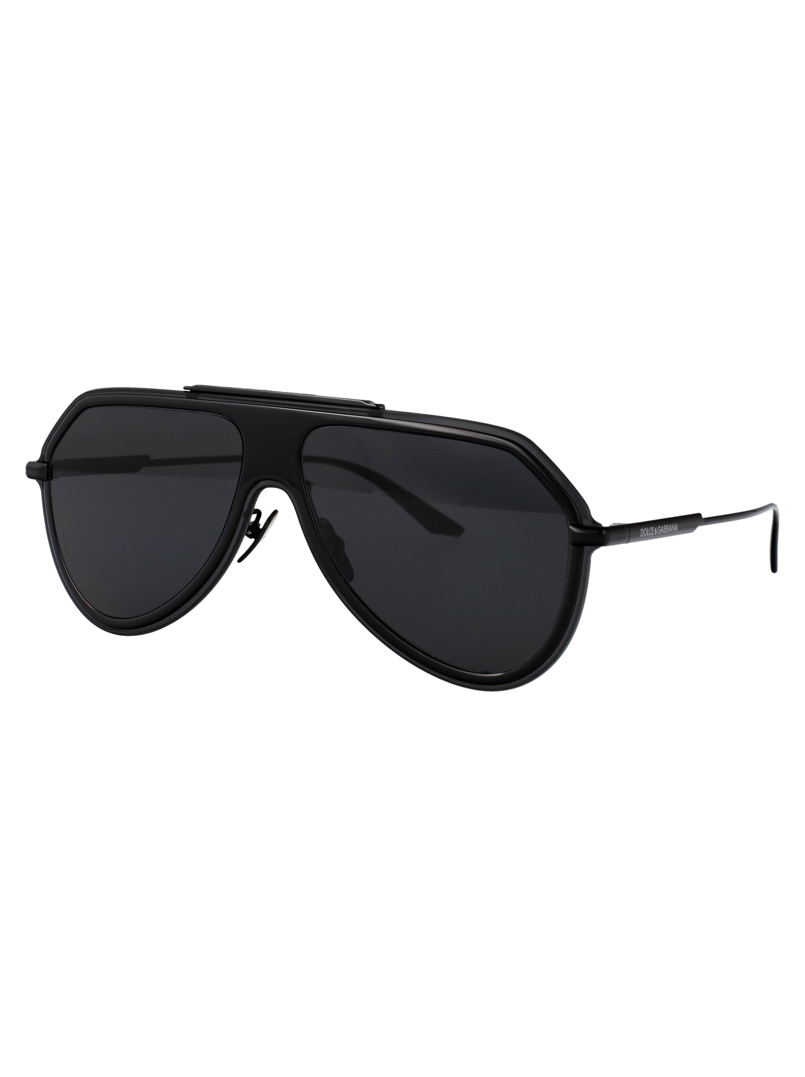 BLACK METAL SUNGLASSES Dolce & Gabbana