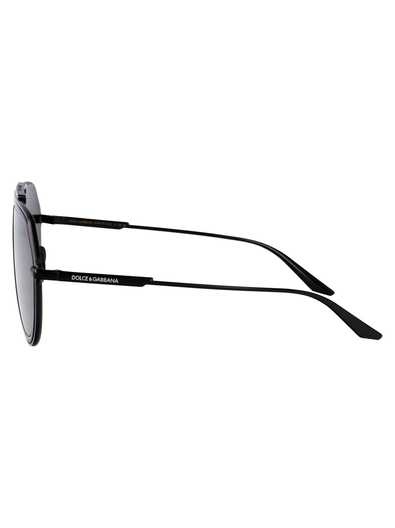 BLACK METAL SUNGLASSES Dolce & Gabbana