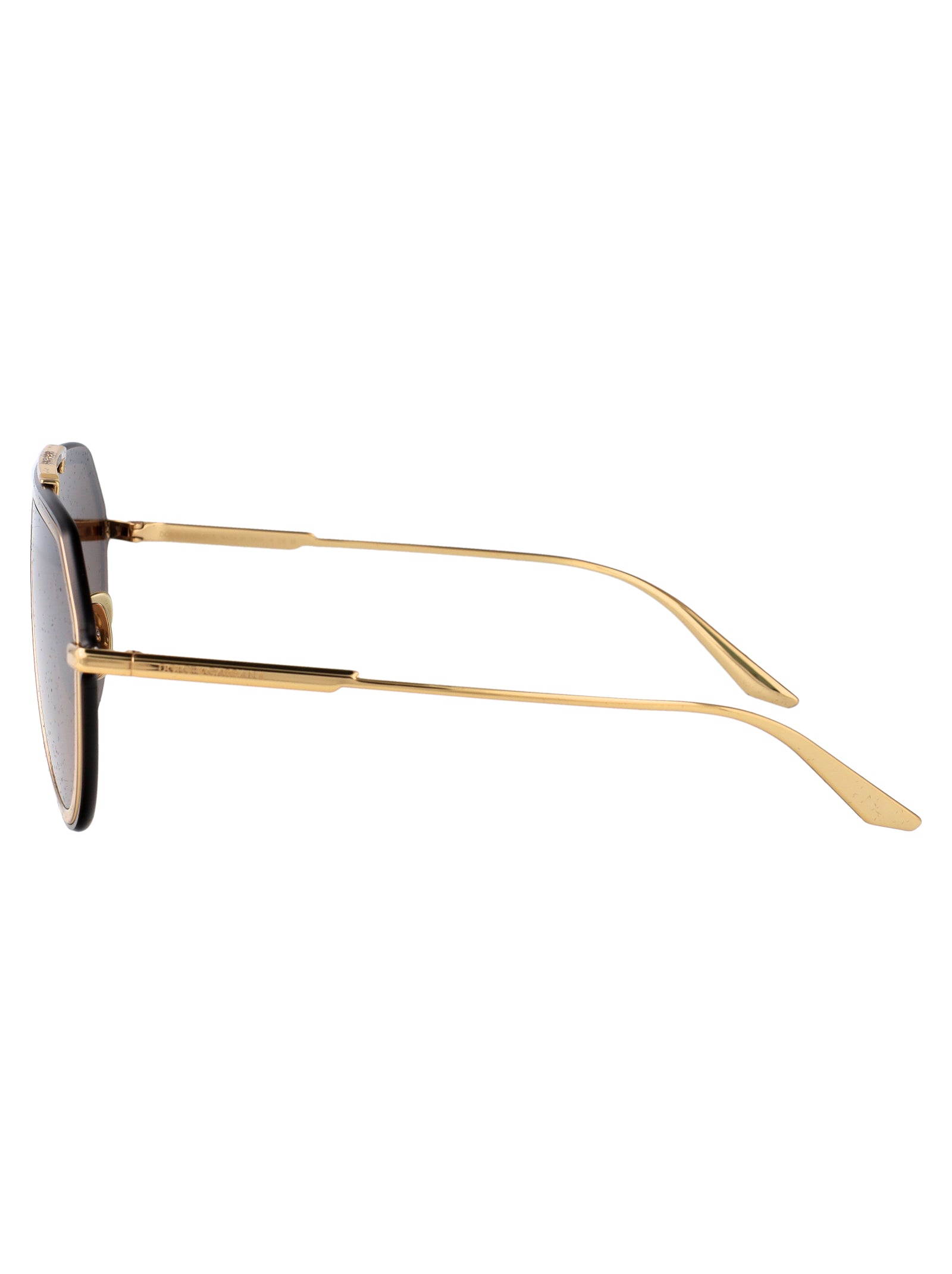 GOLD METAL SUNGLASSES Dolce & Gabbana