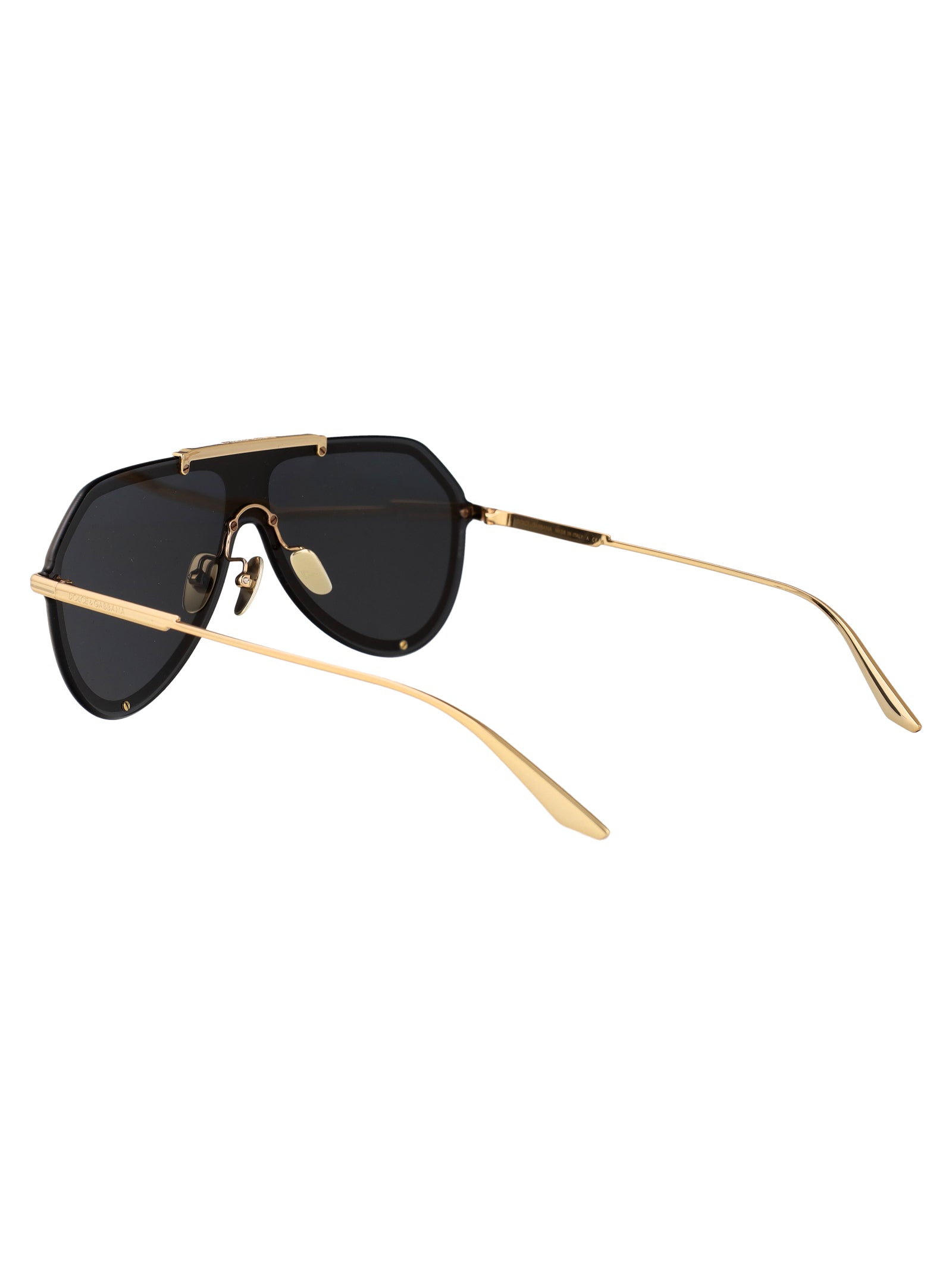 GOLD METAL SUNGLASSES Dolce & Gabbana