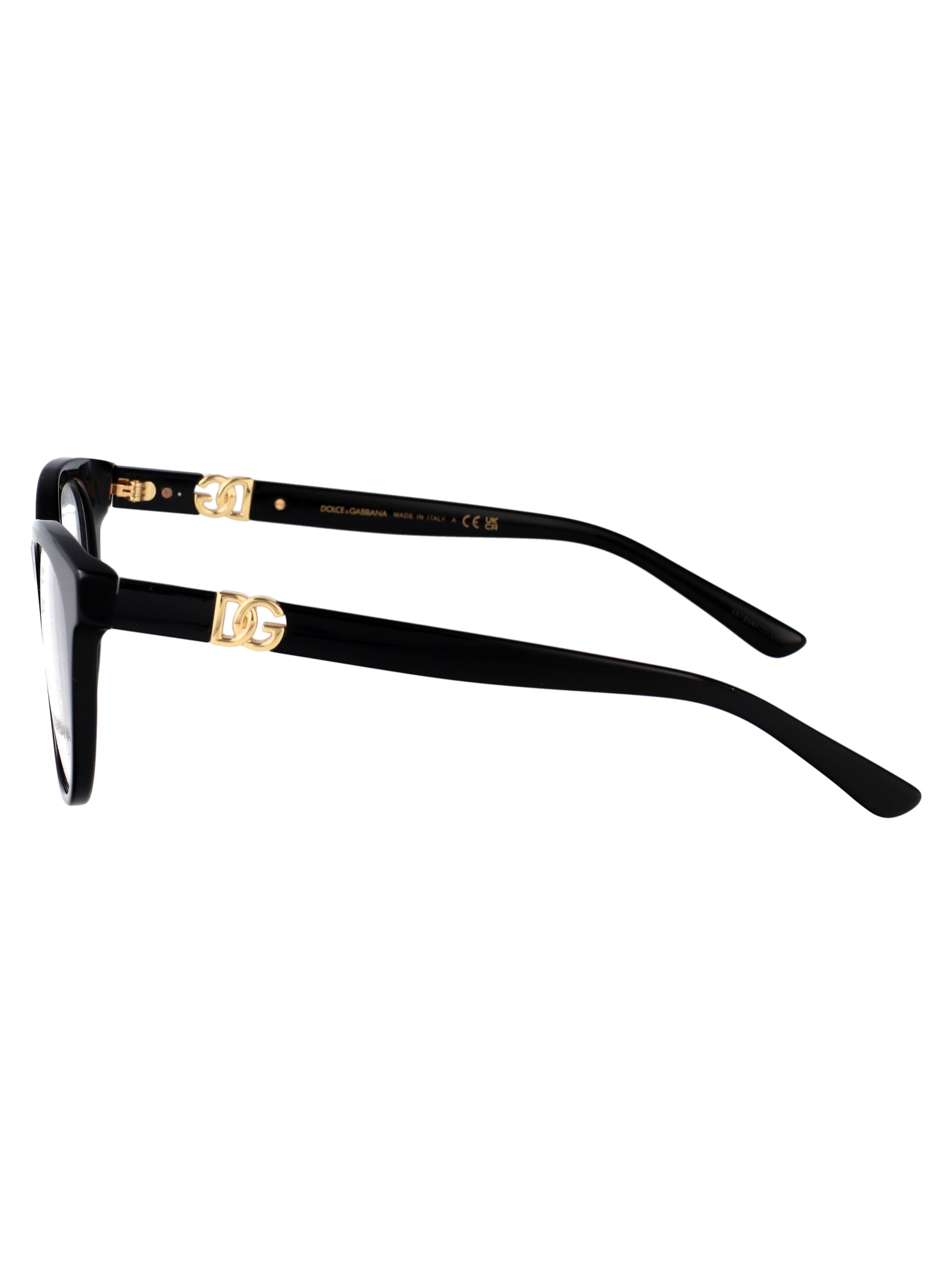 501 BLACK ACETATE GLASSES Dolce & Gabbana