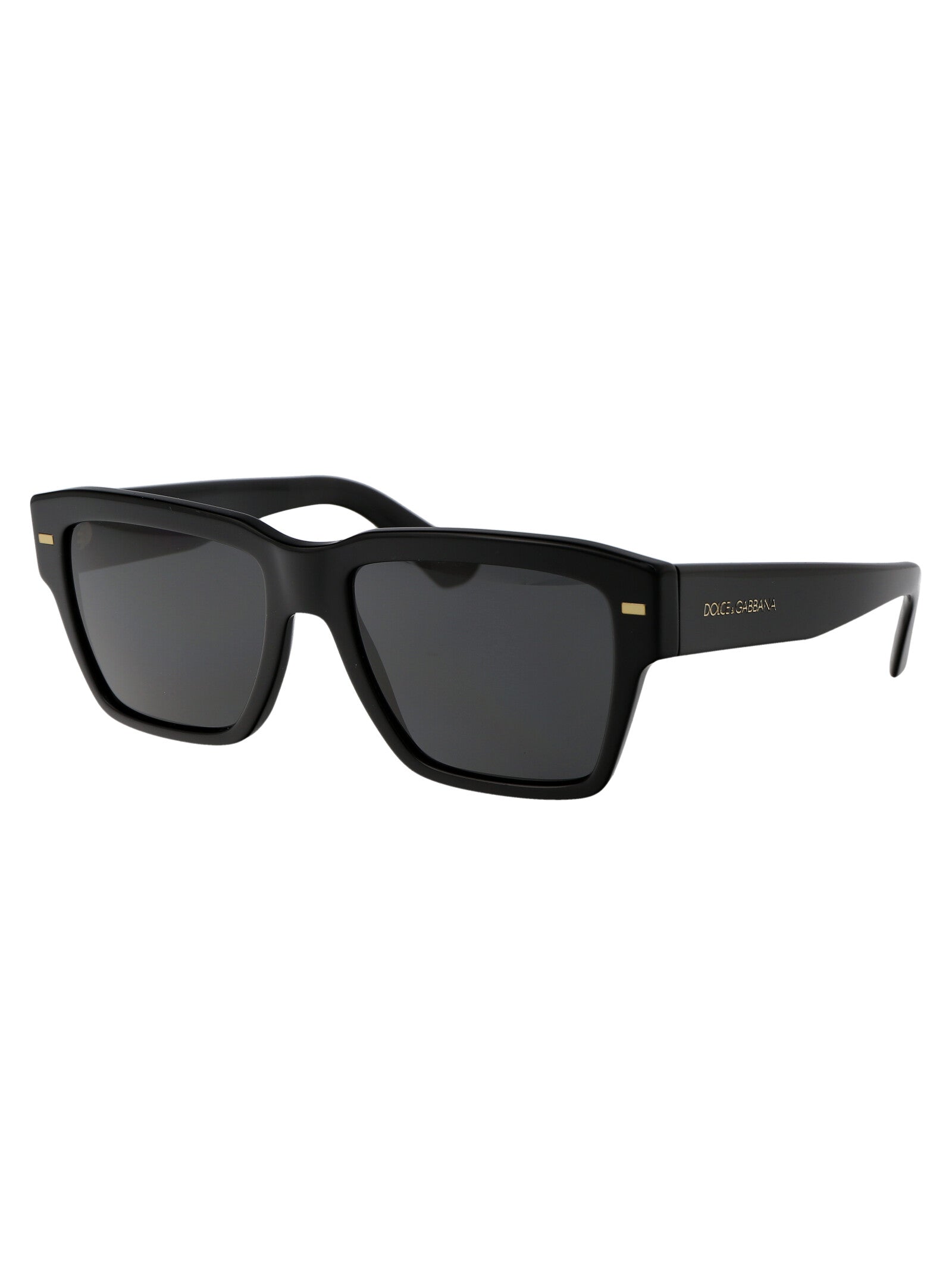 BLACK ACETATE SUNGLASSES Dolce & Gabbana