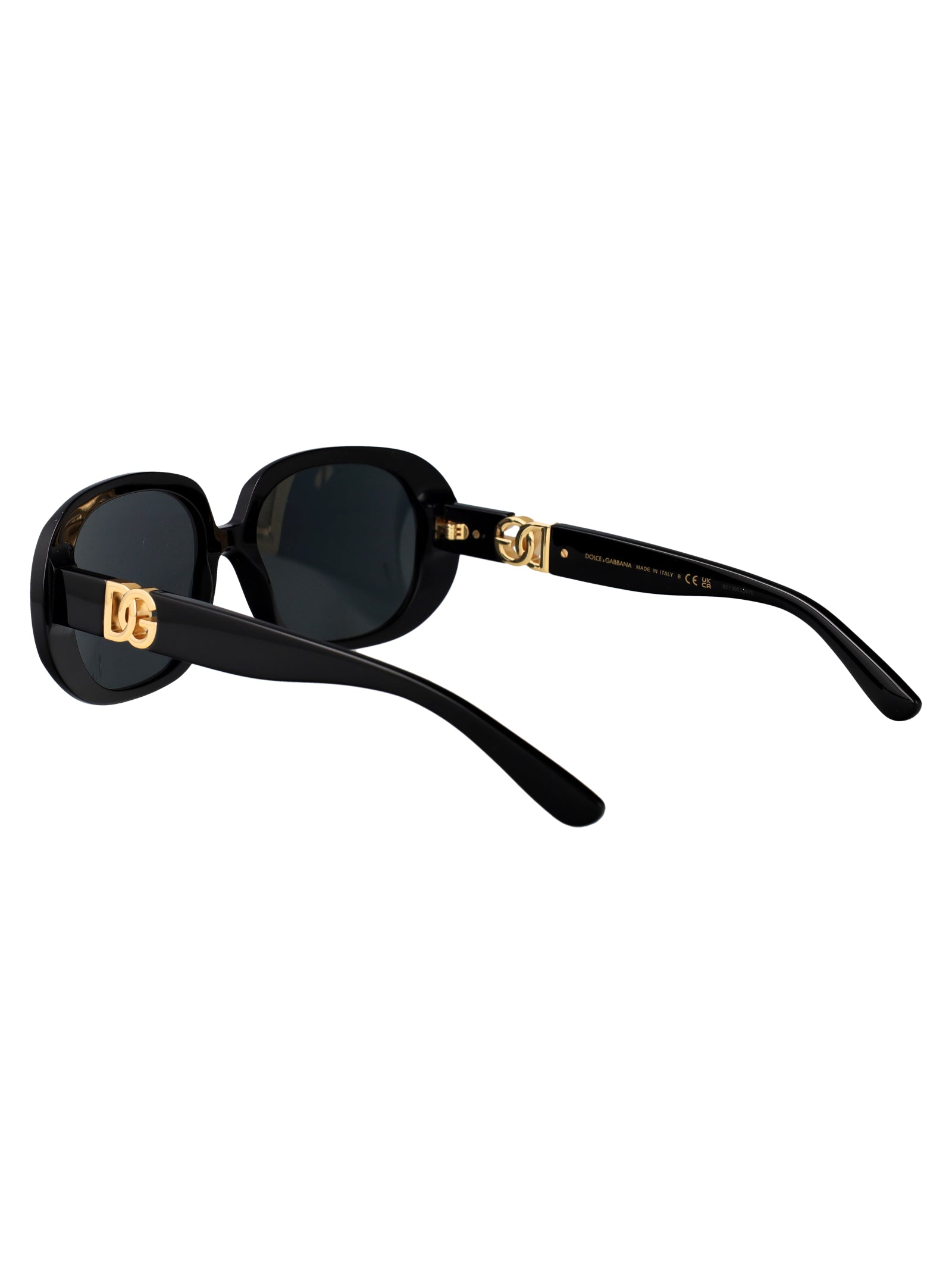 BLACK ACETATE SUNGLASSES Dolce & Gabbana