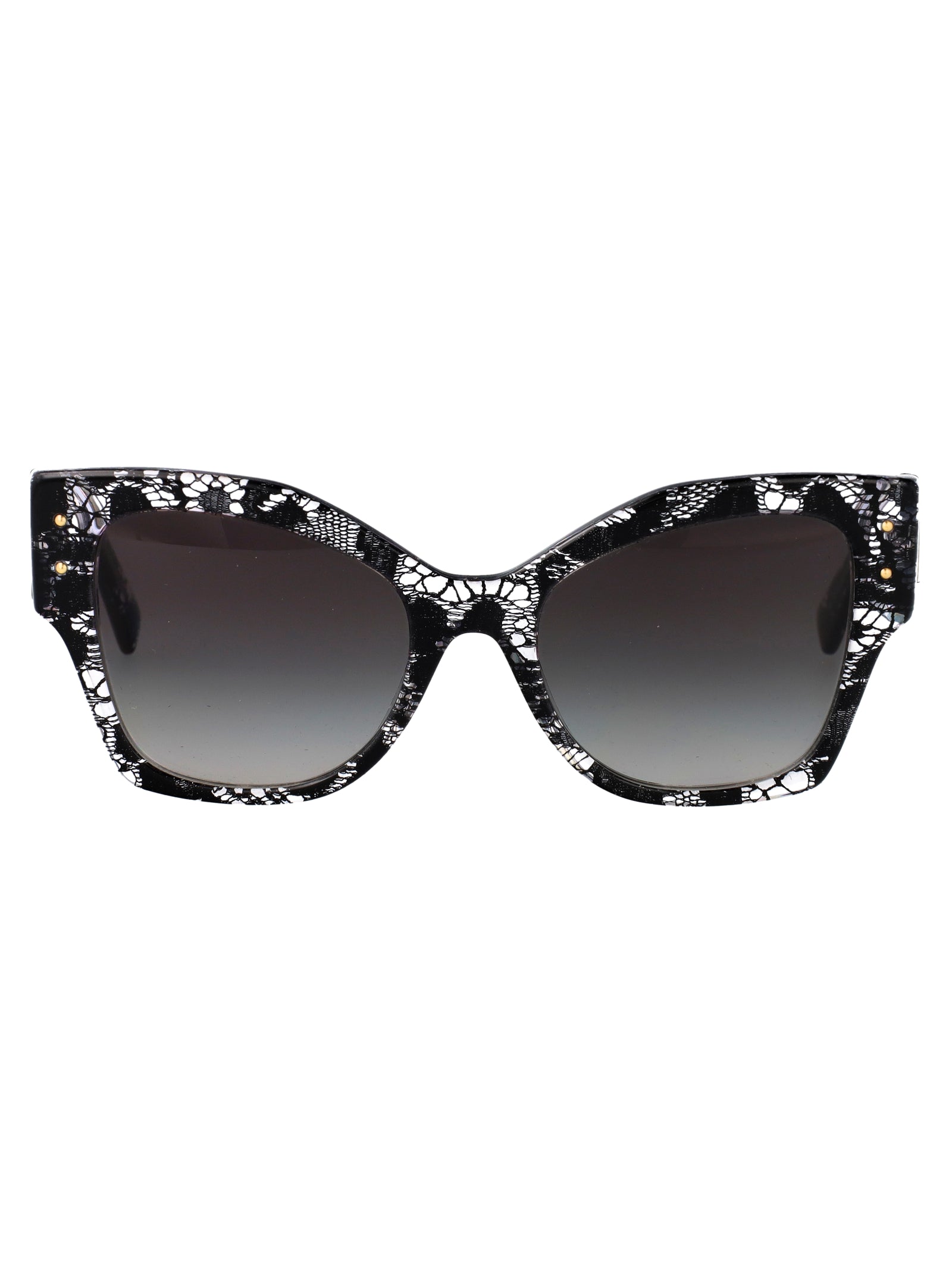 BLACK LACE ACETATE SUNGLASSES Dolce & Gabbana BLACK LACE 53