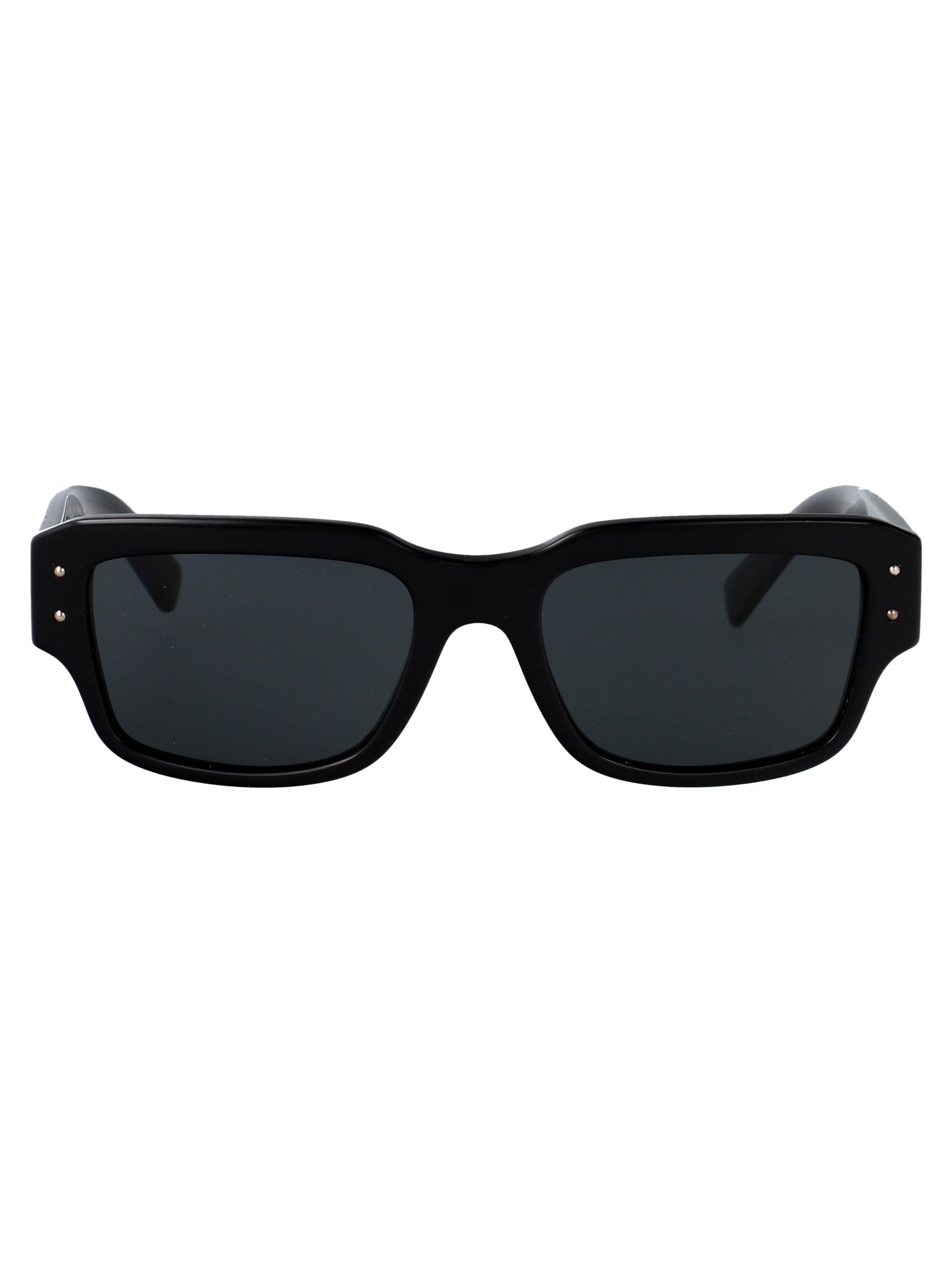 BLACK ACETATE SUNGLASSES Dolce & Gabbana BLACK 54