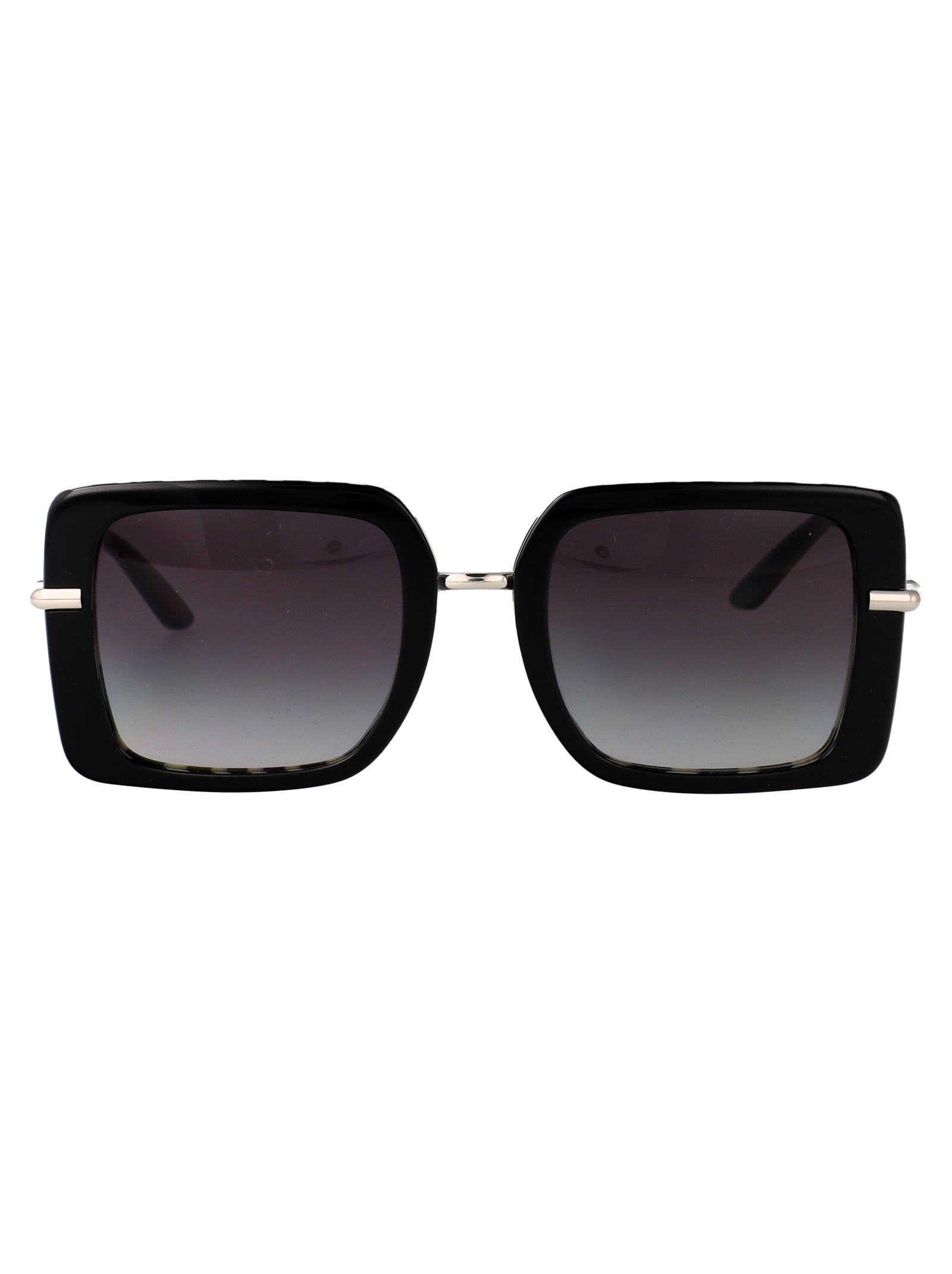 BLACK ACETATE SUNGLASSES Dolce & Gabbana BLACK 52