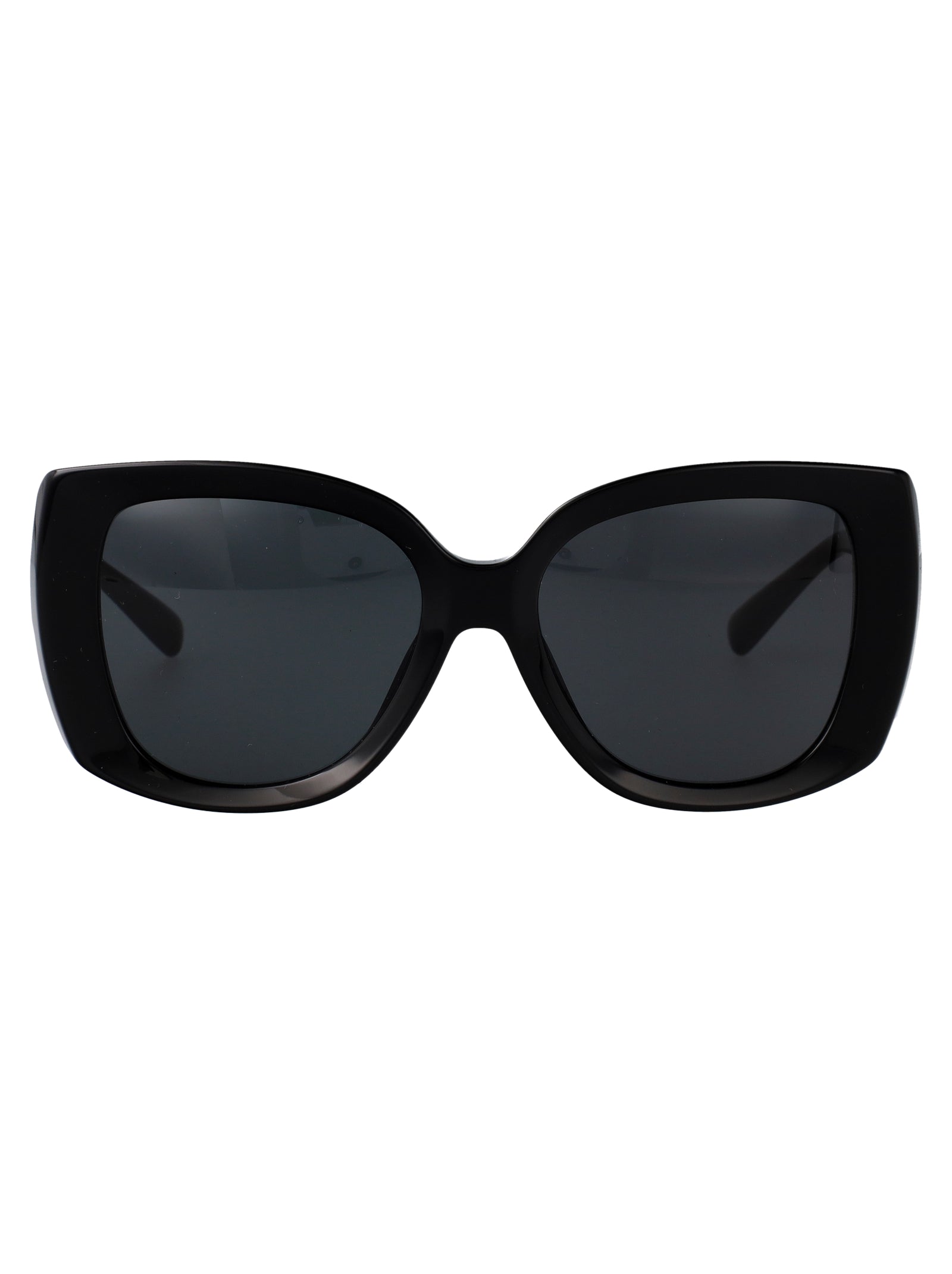 BLACK ACETATE SUNGLASSES Dolce & Gabbana BLACK 56