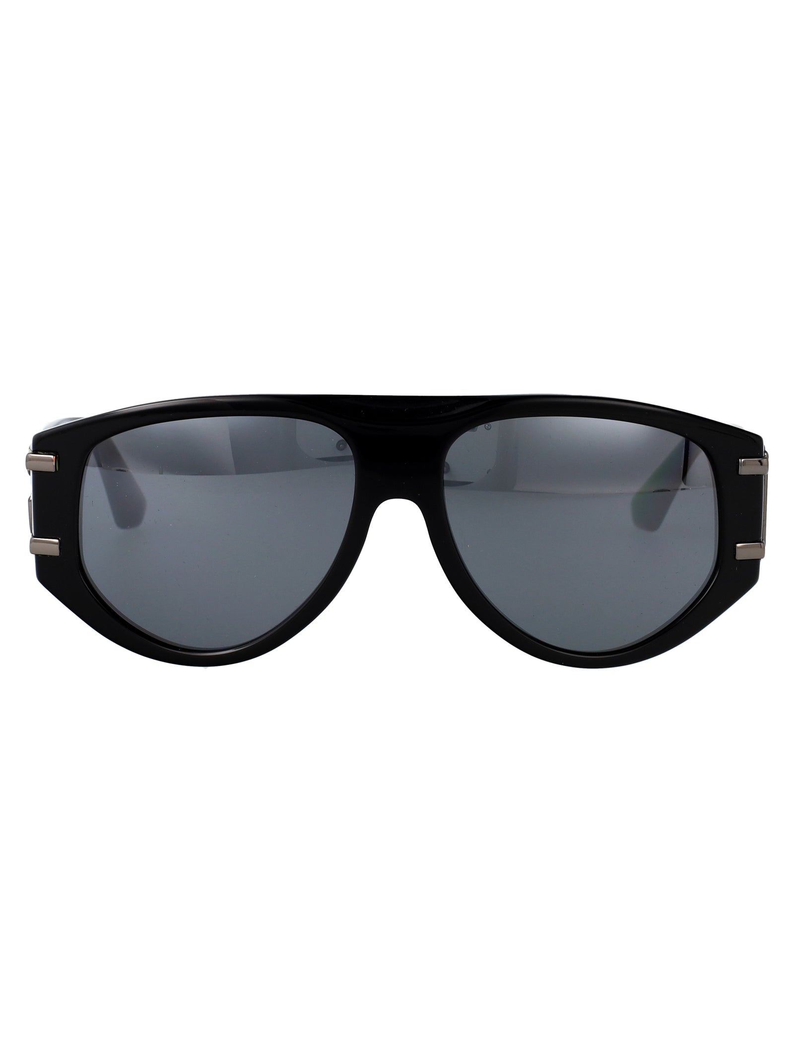 BLACK ACETATE SUNGLASSES Dolce & Gabbana BLACK 57
