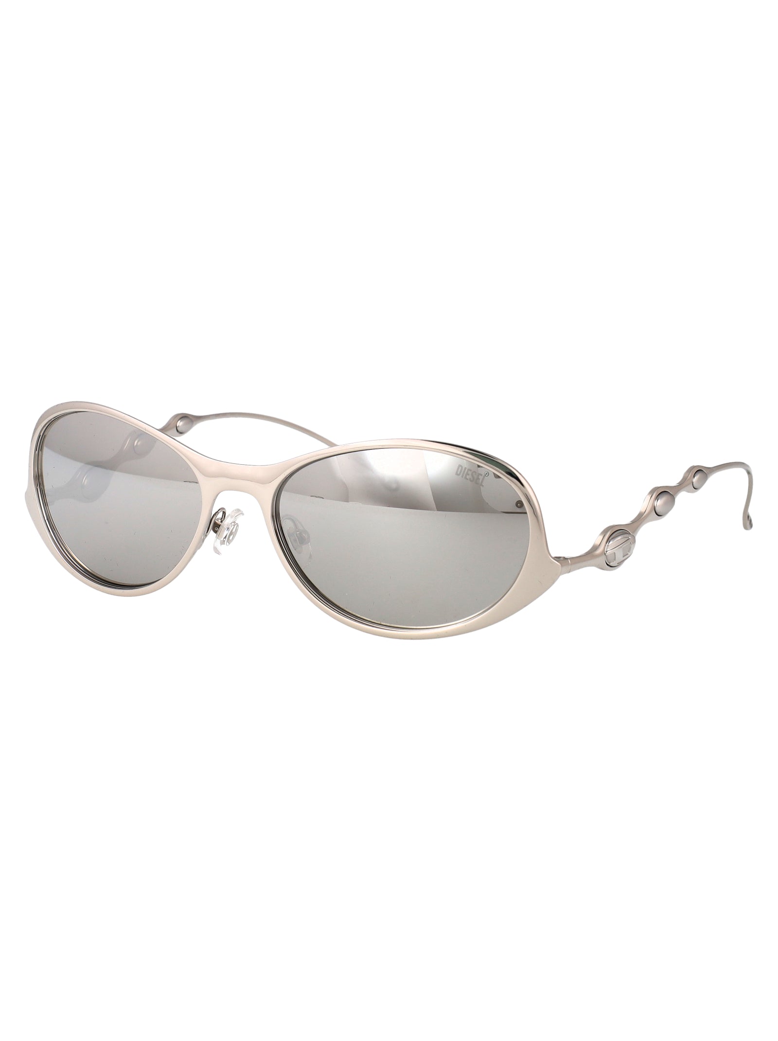 ARGENTO LUCIDO METAL SUNGLASSES Diesel