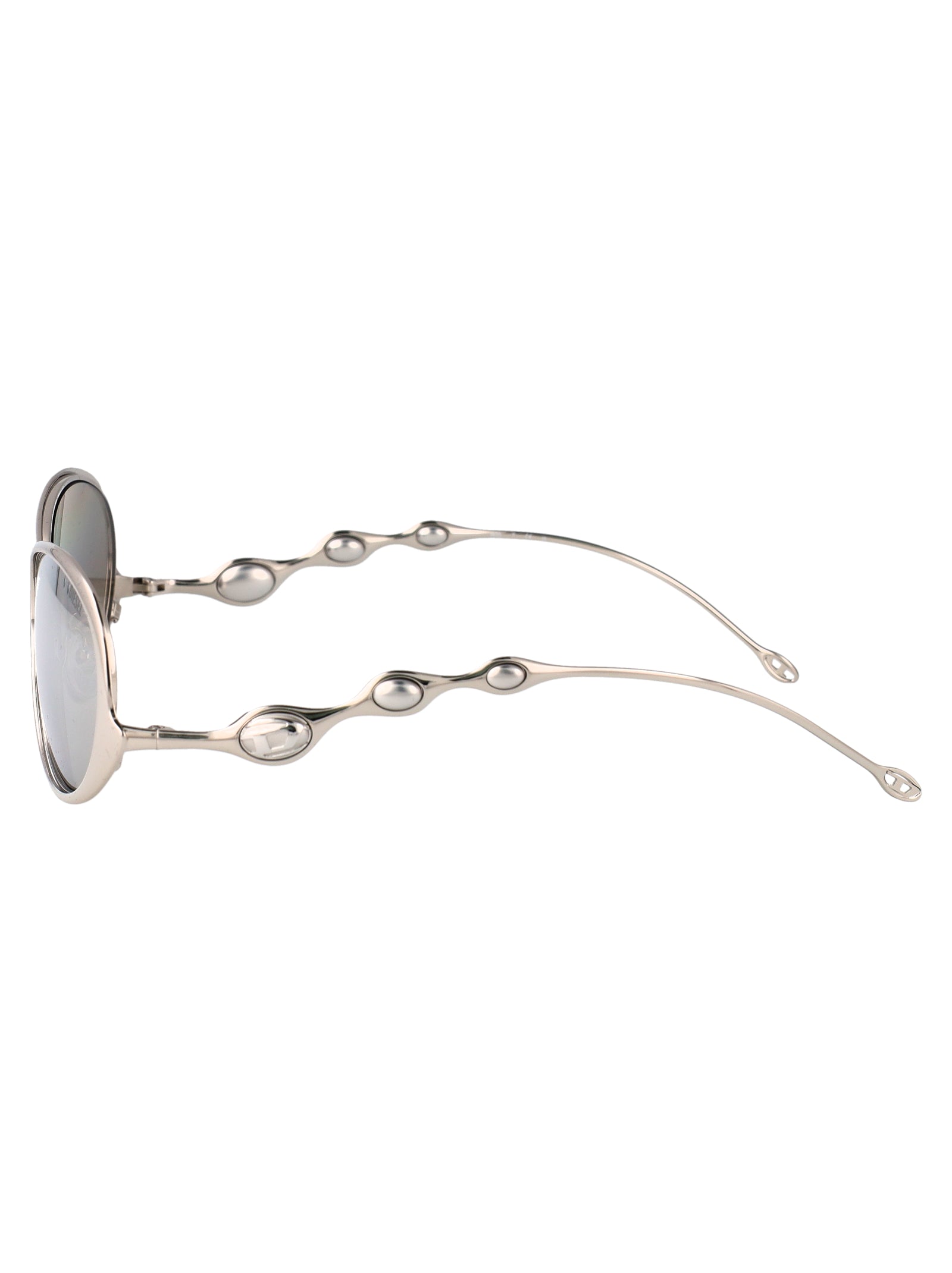 ARGENTO LUCIDO METAL SUNGLASSES Diesel