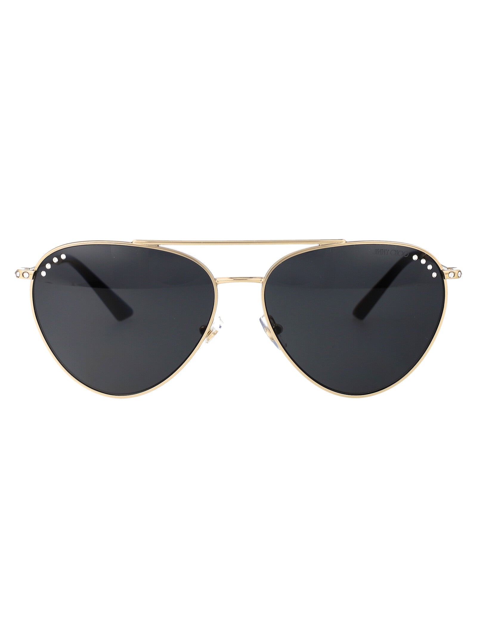 ORO PALLIDO STEEL SUNGLASSES Jimmy Choo ORO PALLIDO 60