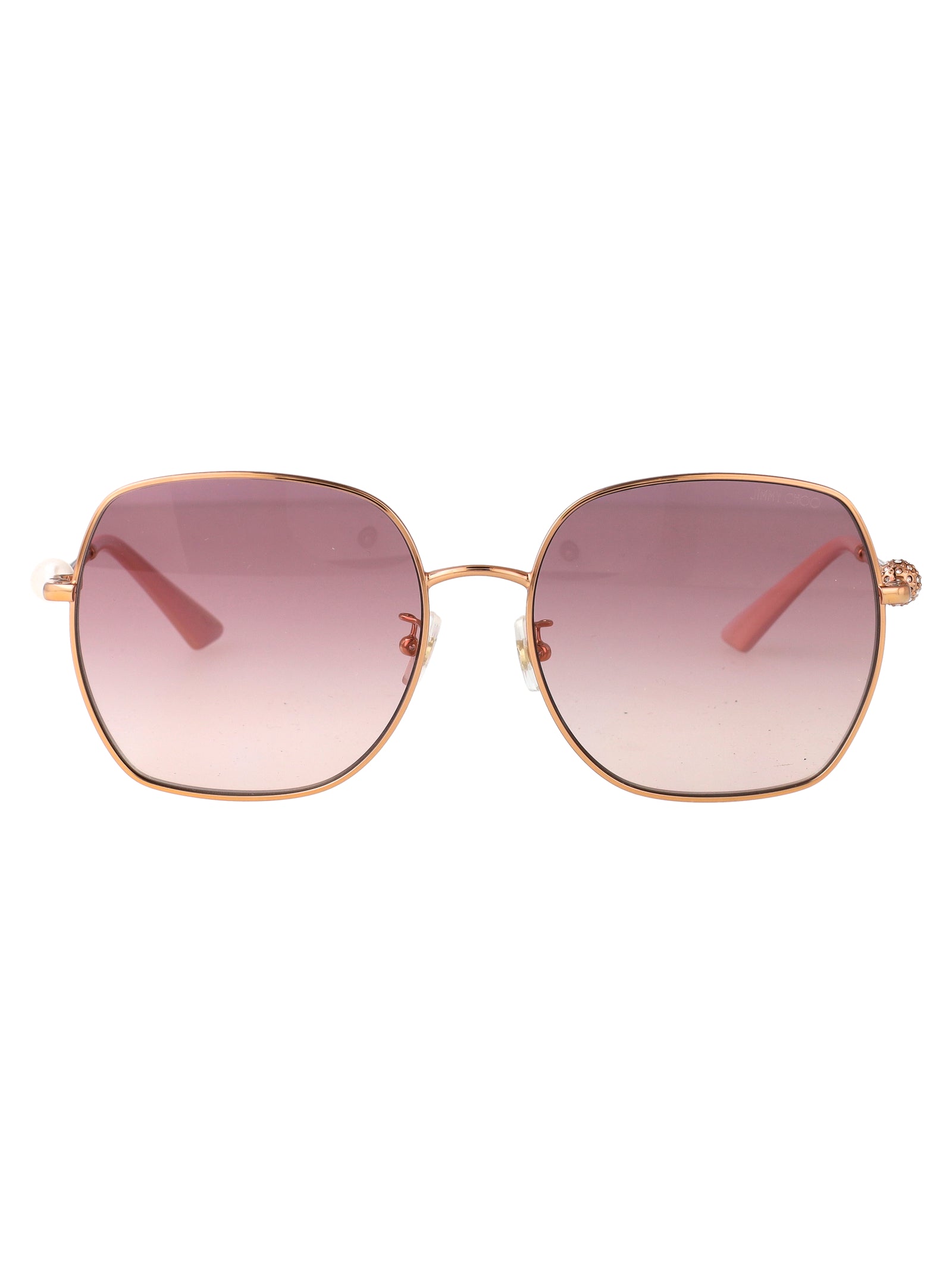 ROSE GOLD METAL SUNGLASSES Jimmy Choo ROSE GOLD 59