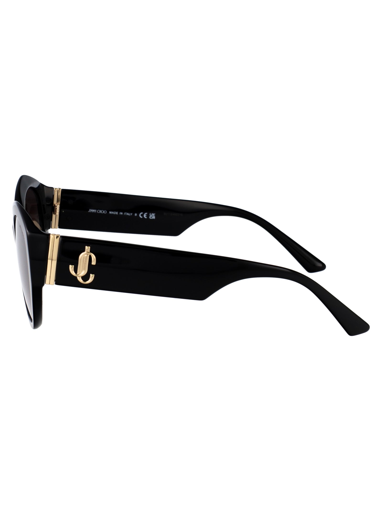 BLACK ACETATE SUNGLASSES Jimmy Choo