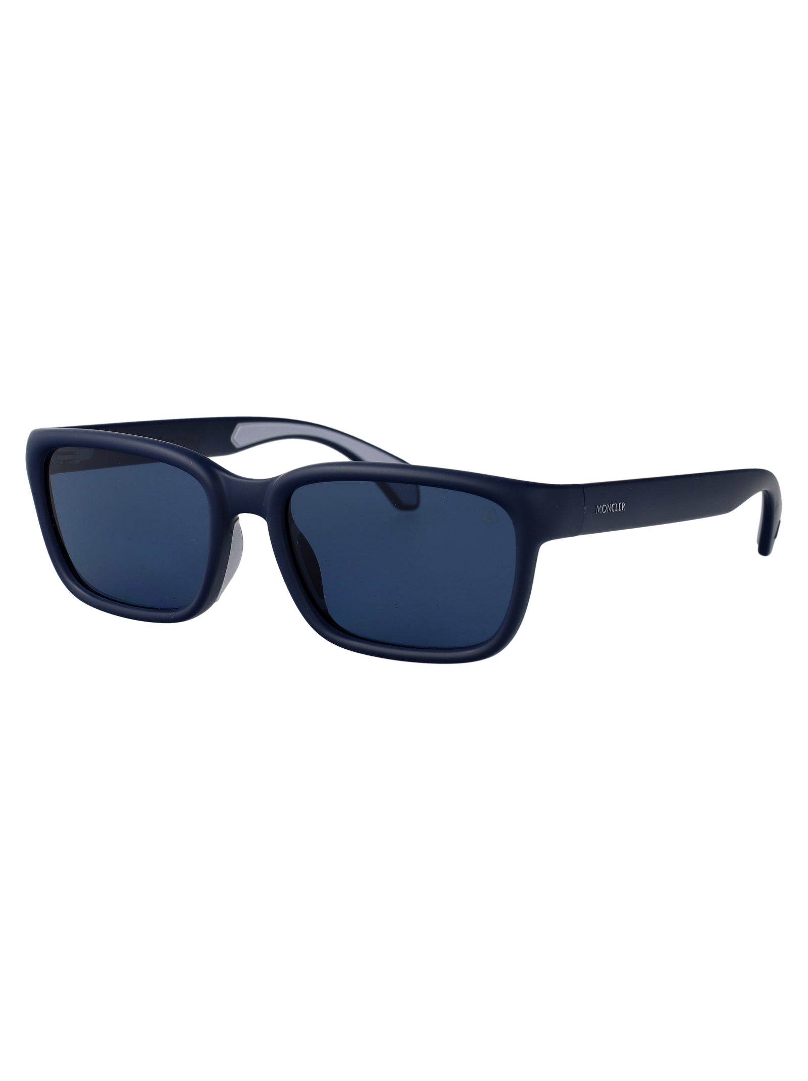 MATTE BLUE INJECTATE SUNGLASSES Moncler