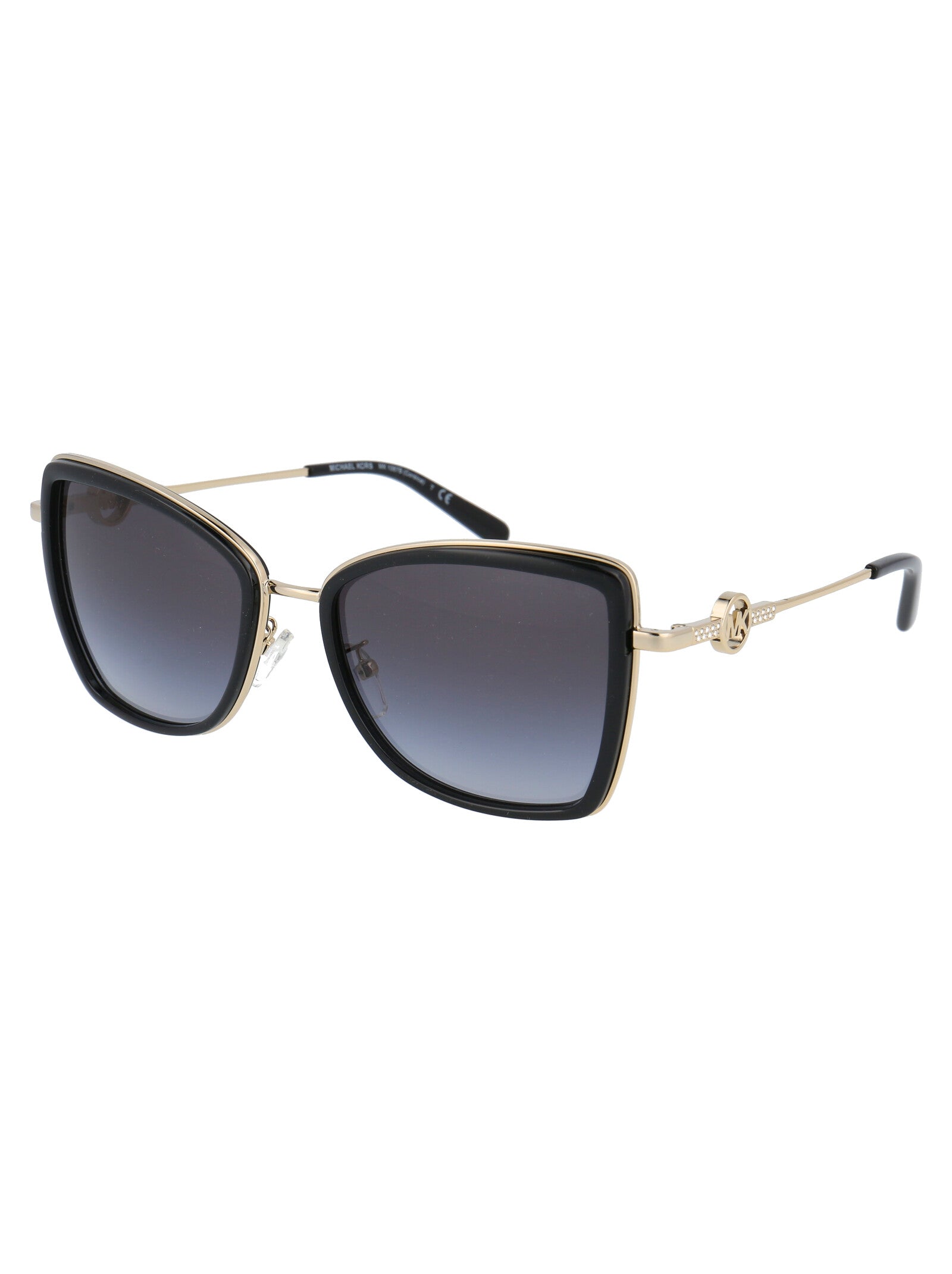 LIGHT GOLD/BLACK METAL SUNGLASSES Michael Kors