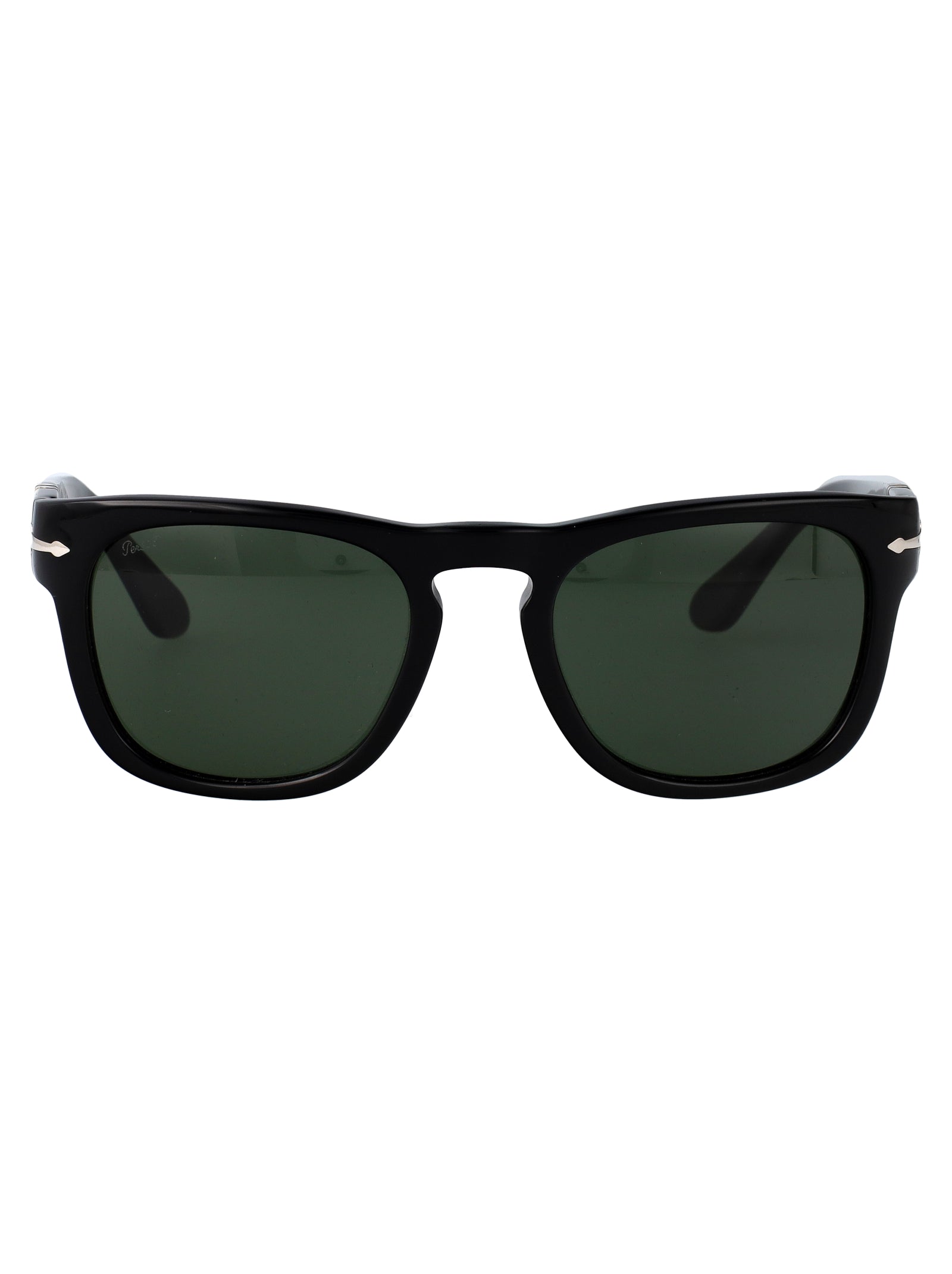 BLACK ACETATE SUNGLASSES Persol BLACK 51