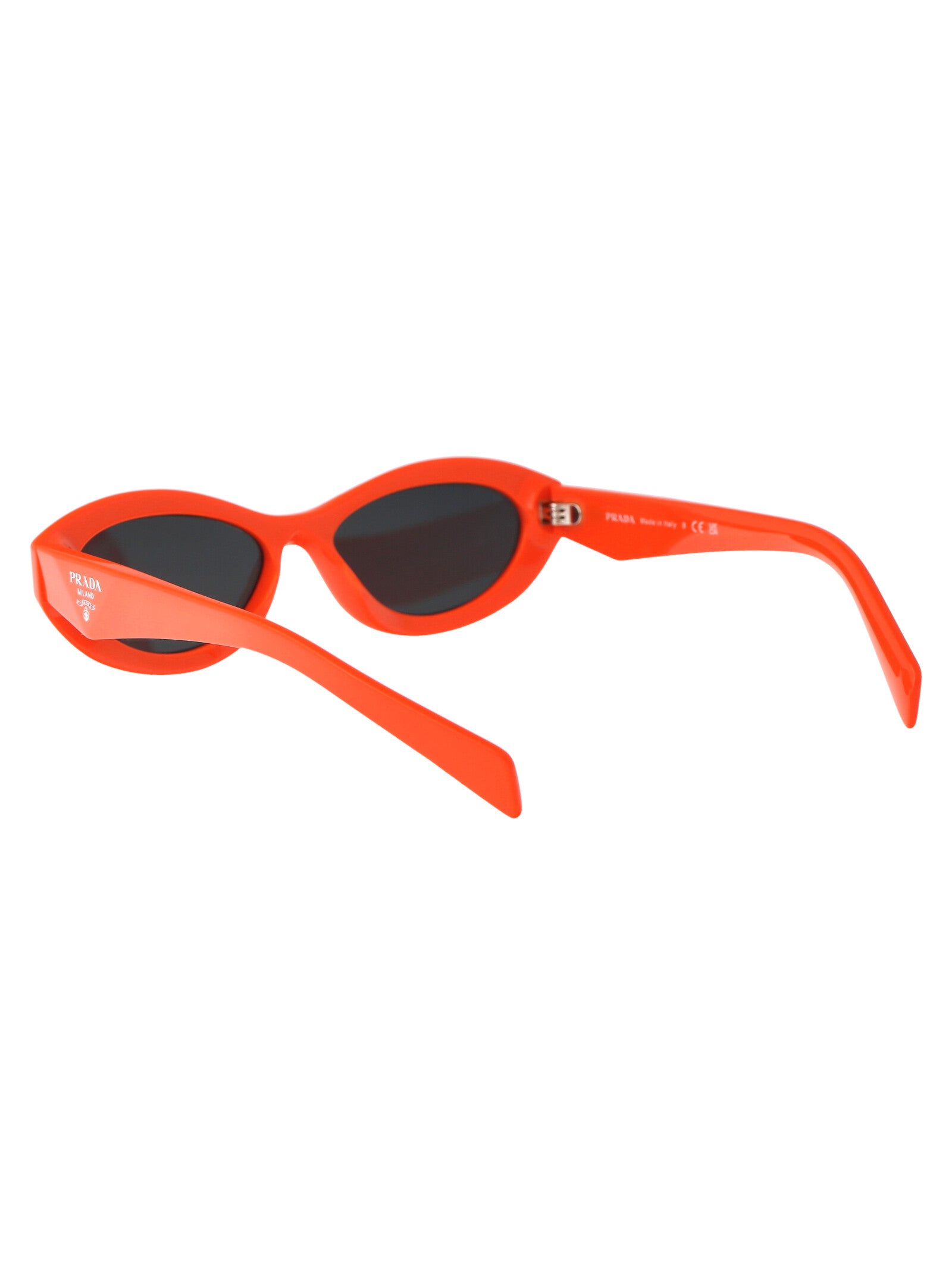 ORANGE ACETATE SUNGLASSES Prada