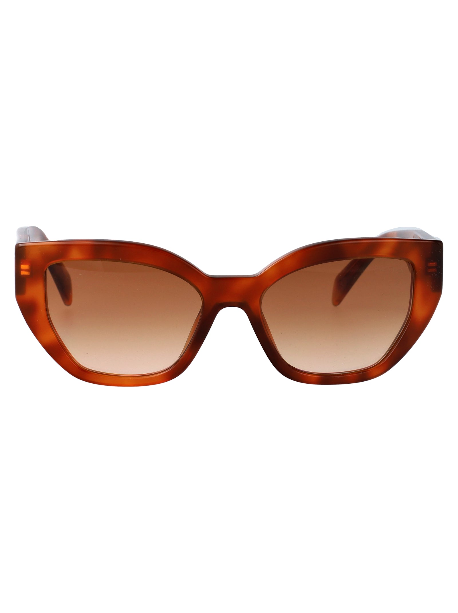 COGNAC TARTARUGATO ACETATE SUNGLASSES Prada COGNAC TARTARUGATO 53