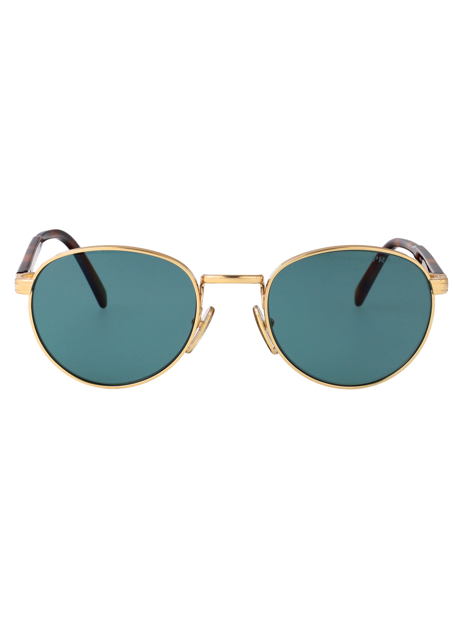 SHINY GOLD METAL SUNGLASSES Prada SHINY GOLD 53
