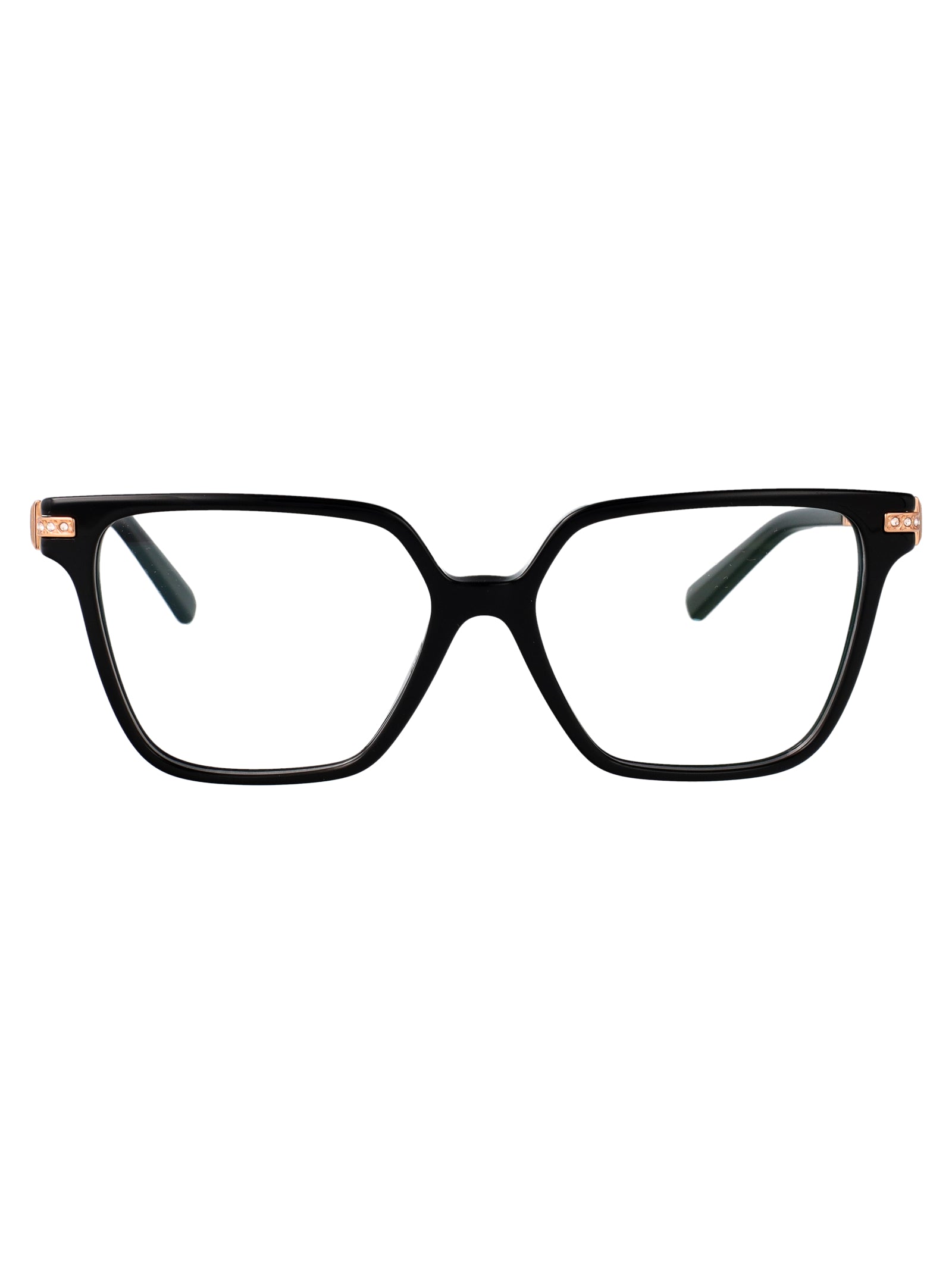BLACK ACETATE GLASSES TIFFANY & CO BLACK 54
