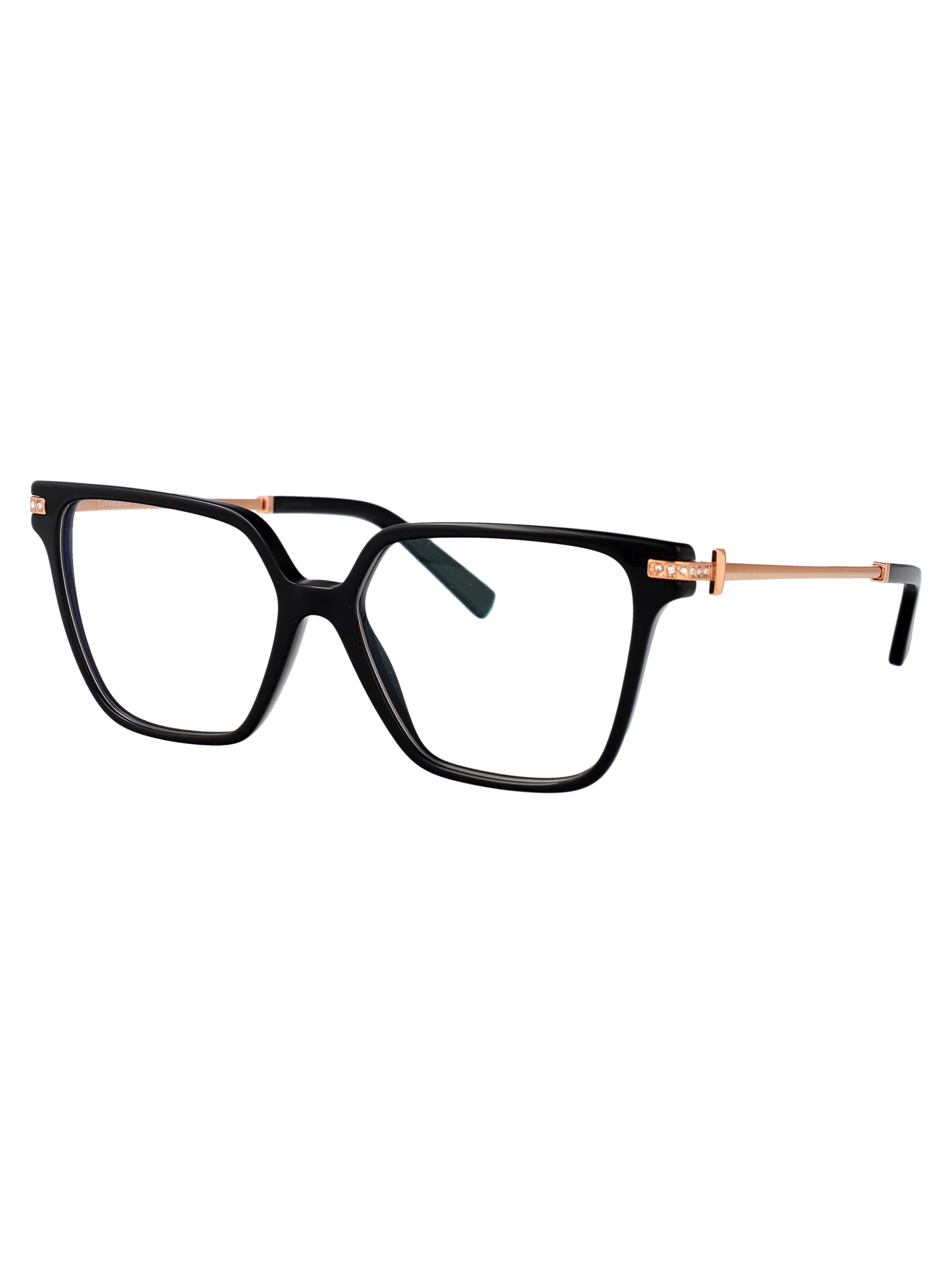 BLACK ACETATE GLASSES TIFFANY & CO