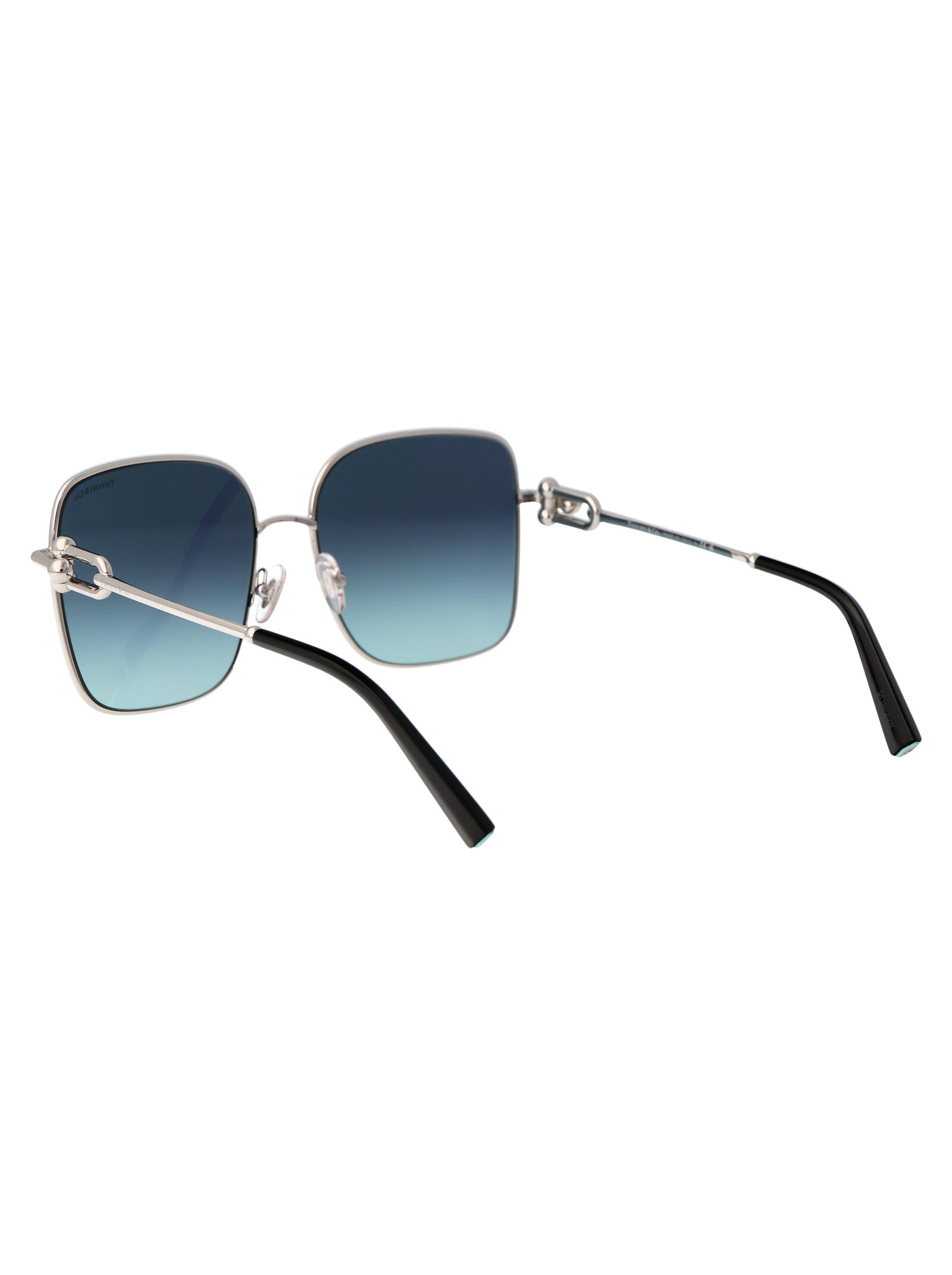 SILVER METAL SUNGLASSES TIFFANY & CO