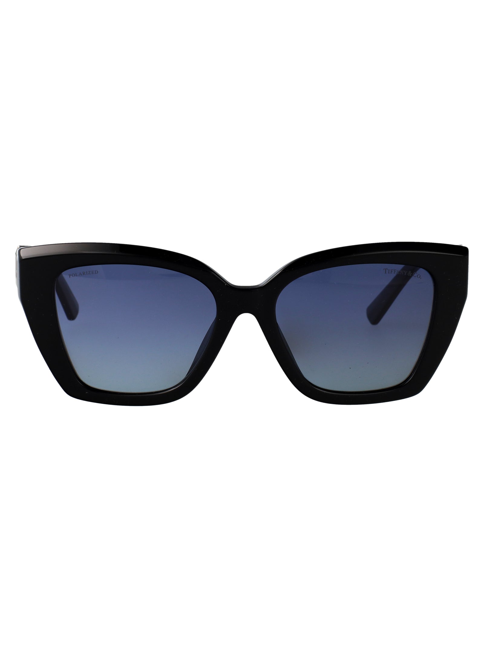BLACK ACETATE SUNGLASSES TIFFANY & CO BLACK 52