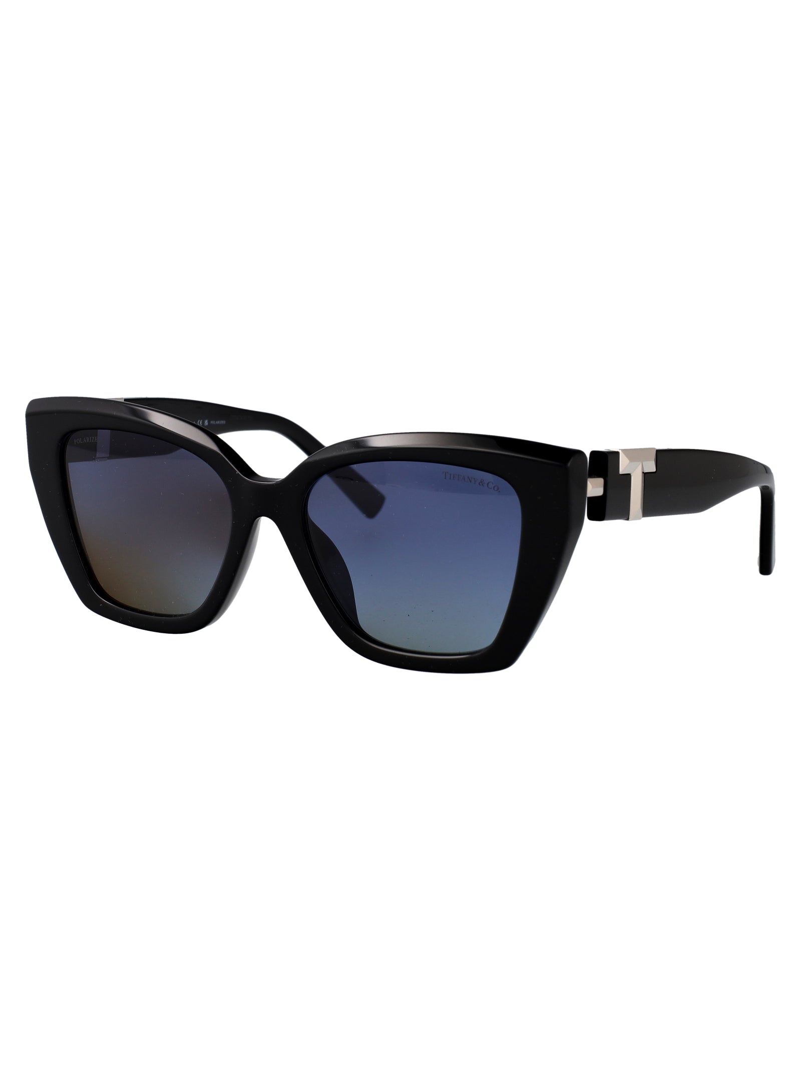 BLACK ACETATE SUNGLASSES TIFFANY & CO