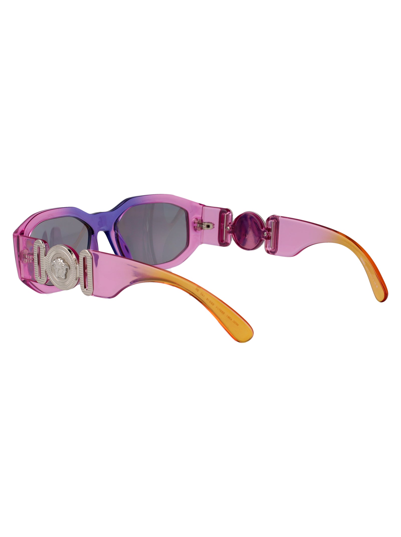 /1 PINK VIOLET ORANGE INJECTED SUNGLASSES Versace