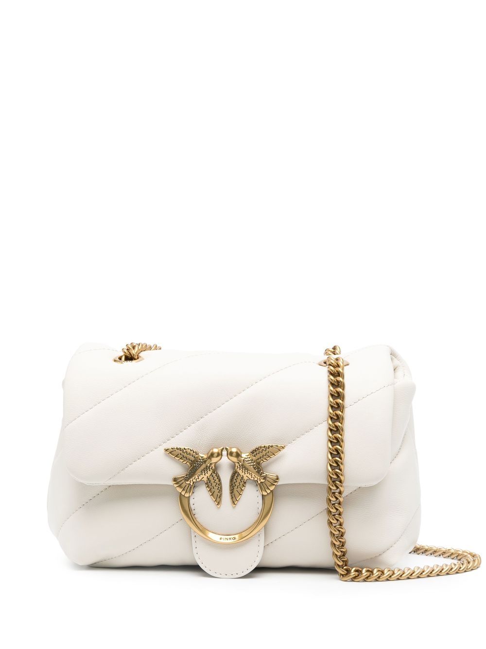 WHITE LEATHER BAGS Pinko WHITE UNI