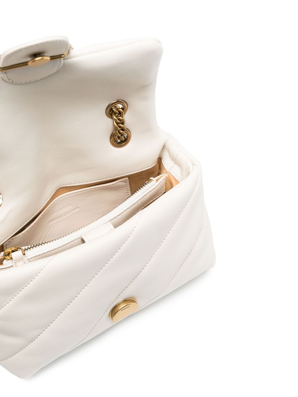 WHITE LEATHER BAGS Pinko