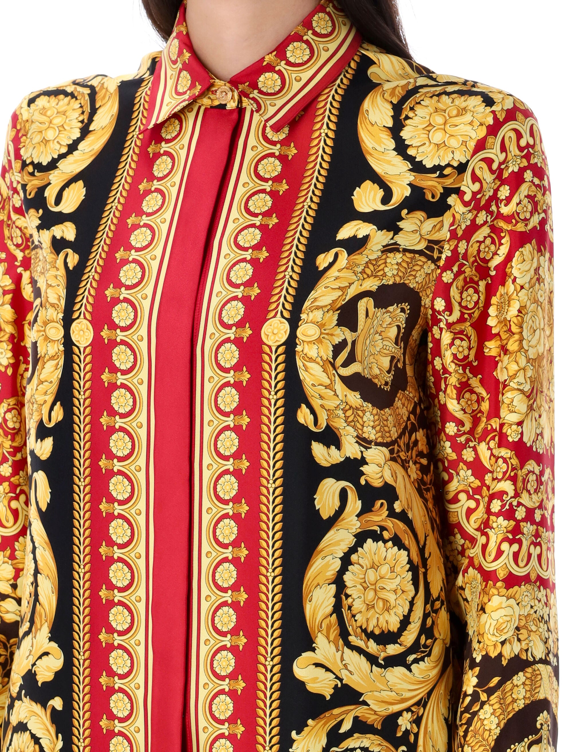 BAROCCO SILK SHIRT Versace