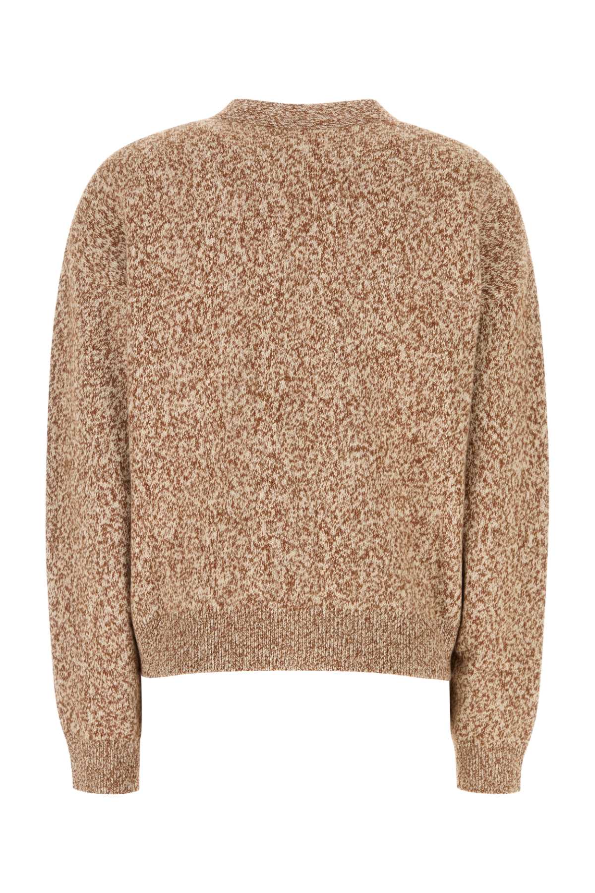 TWO-TONE WOOL BLEND CARDIGAN Versace