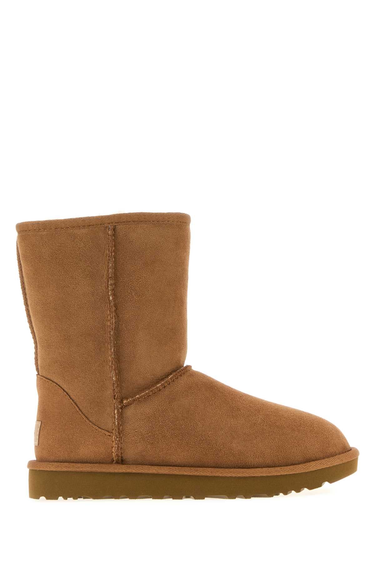 CAMEL SUEDE CLASSIC SHORT II ANKLE BOOTS Ugg CAMEL 6