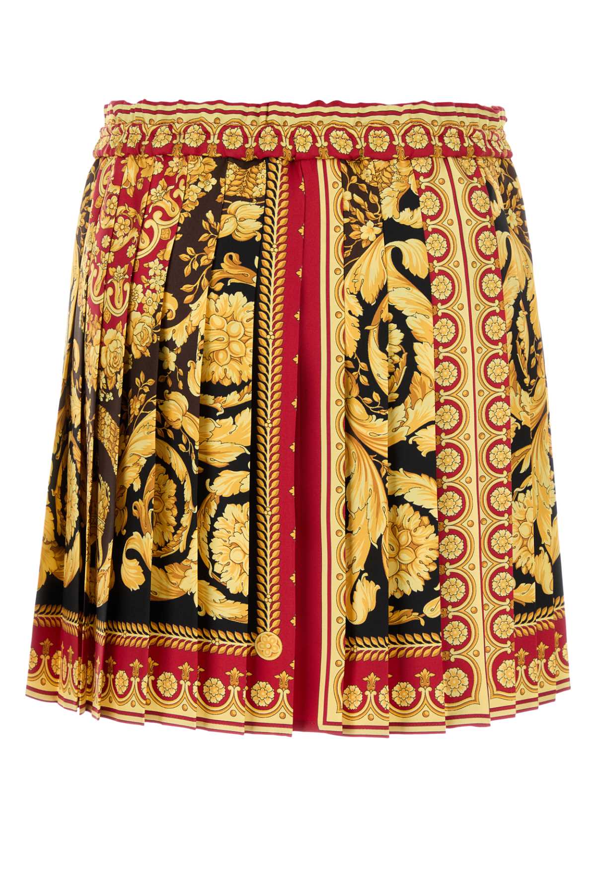 BAROCCO PLEATED MINI SKIRT Versace